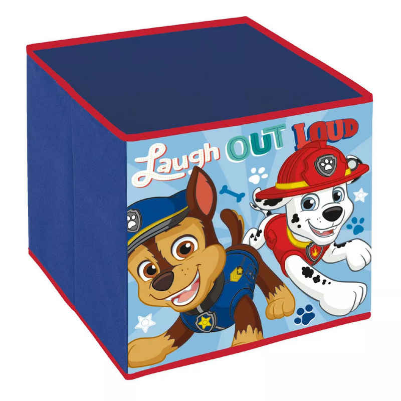 PAW PATROL Aufbewahrungsbox Paw Patrol Kinder Spielzeug Korb Box