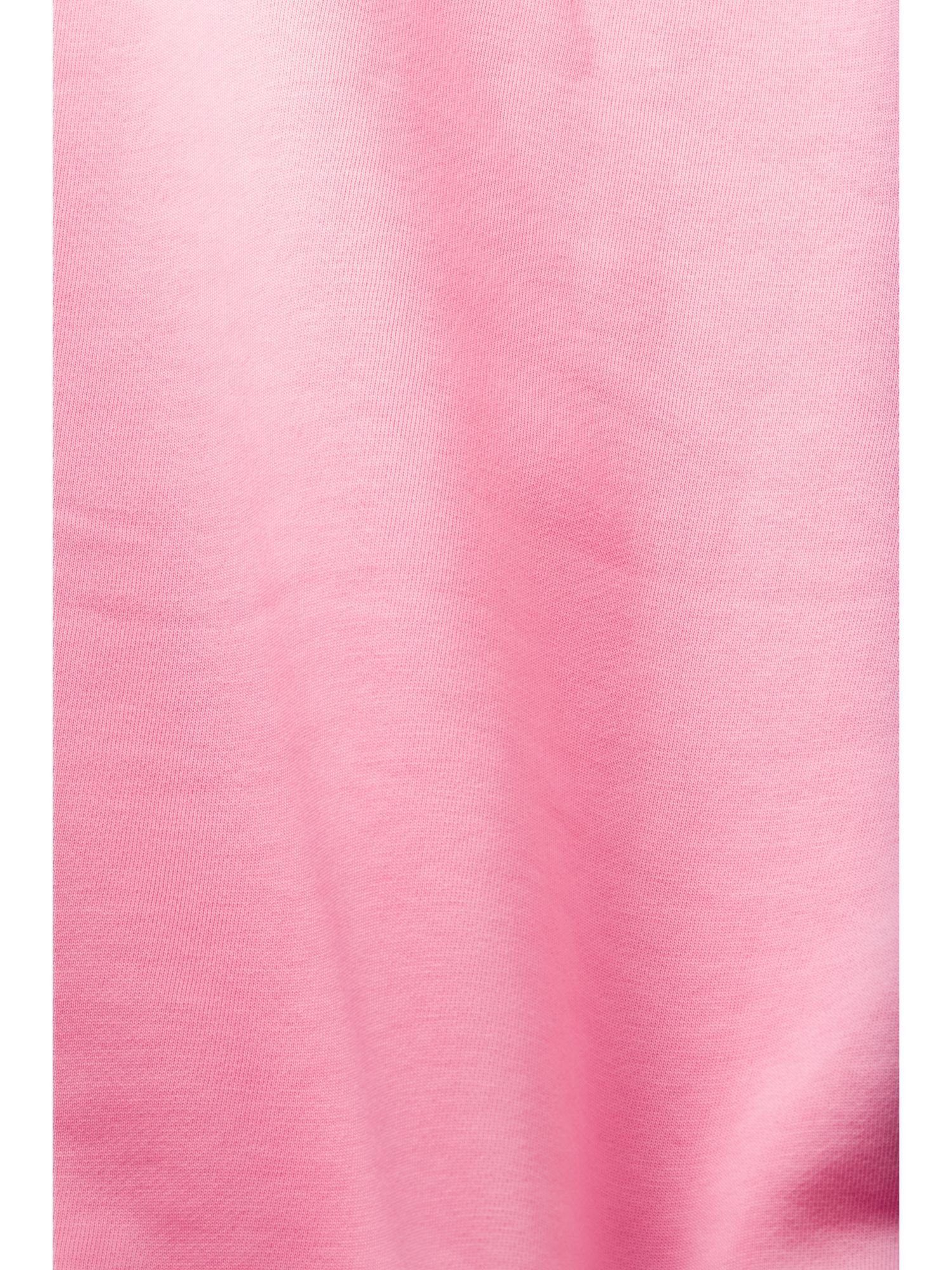 Esprit Sweatshirt Logo-Hoodie aus Fleece (1-tlg) PINK