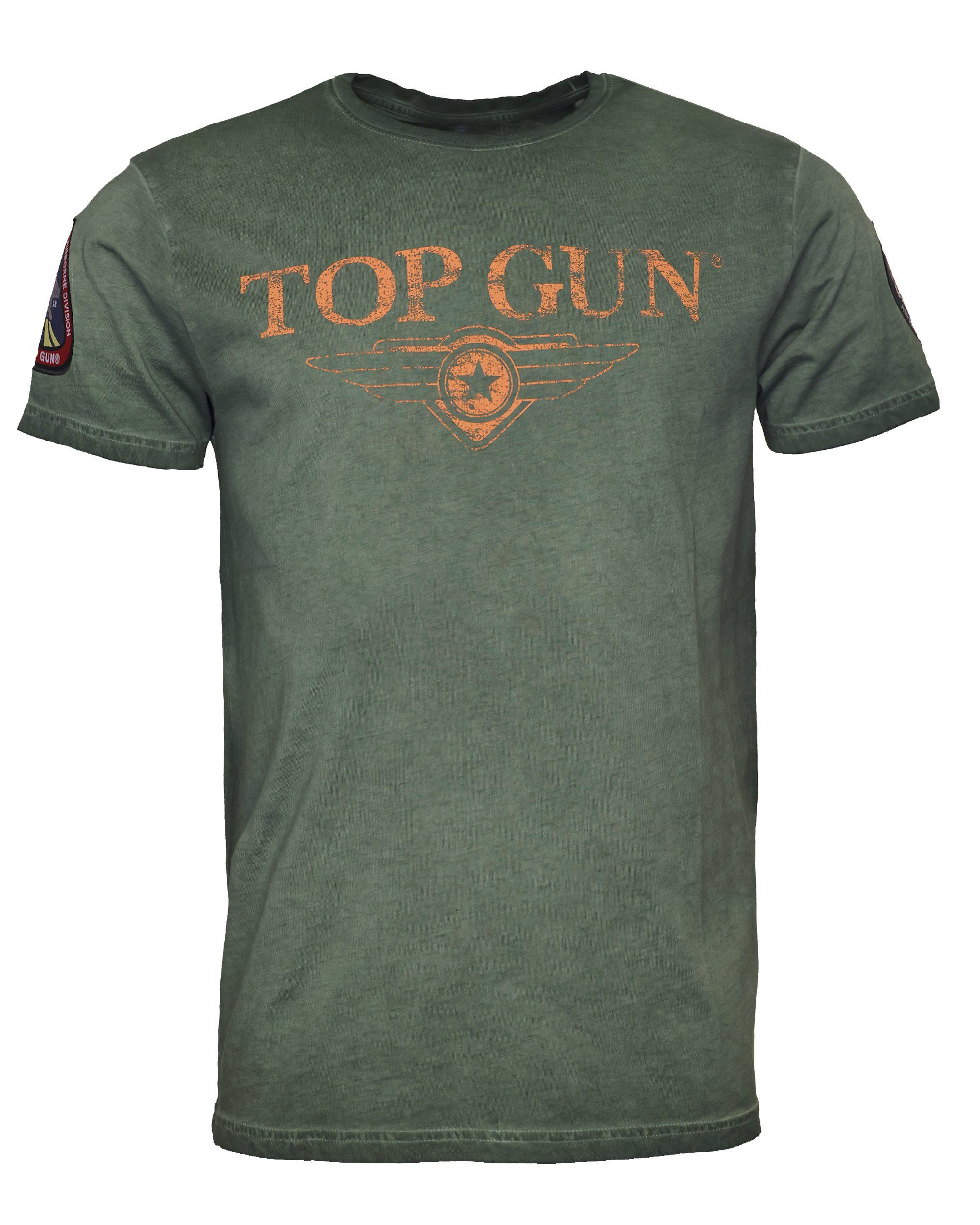 T-Shirt olive GUN TOP TG20213001
