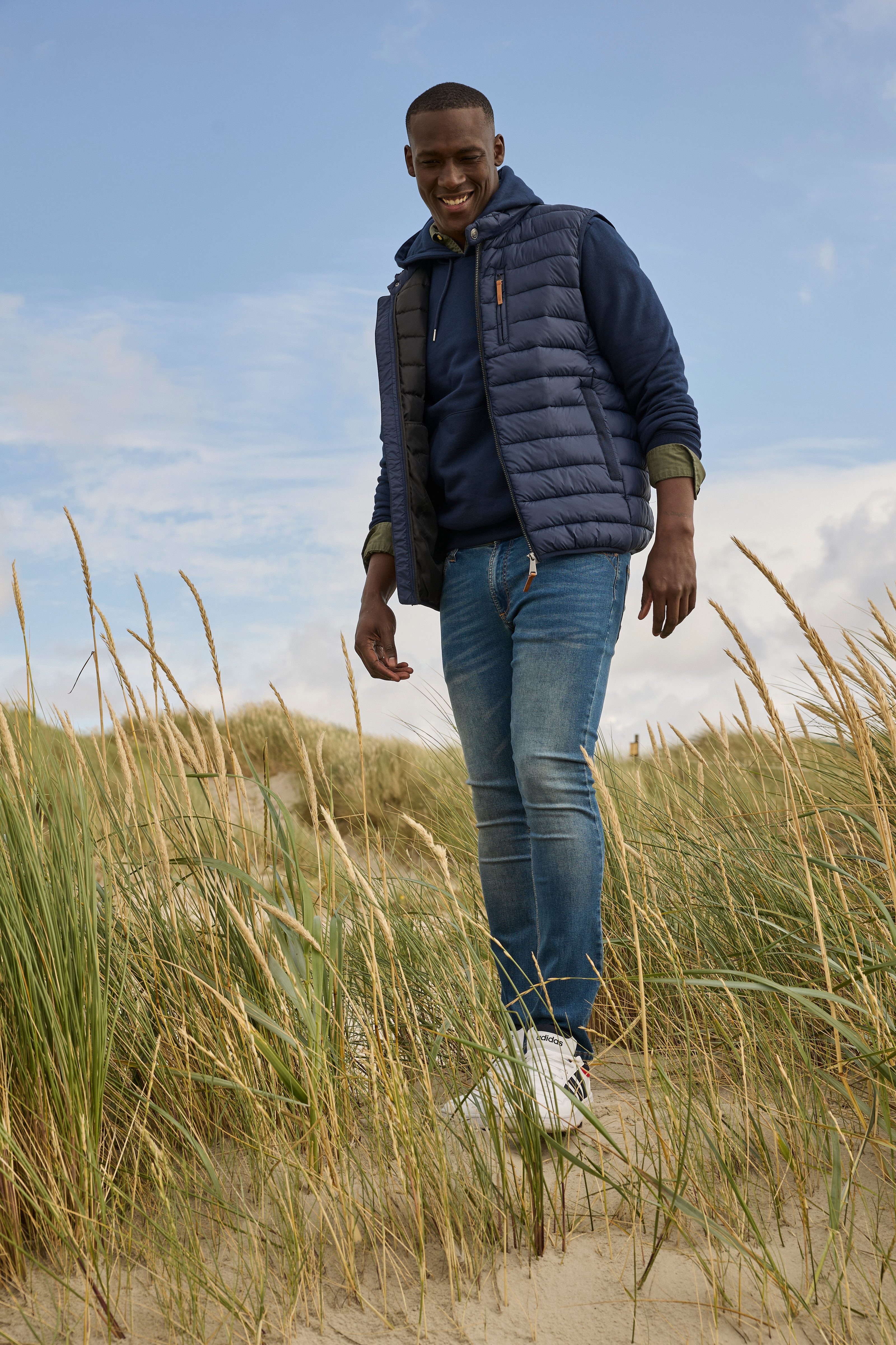Man's World Steppweste mit Sehkragen, ideal günstig online kaufen