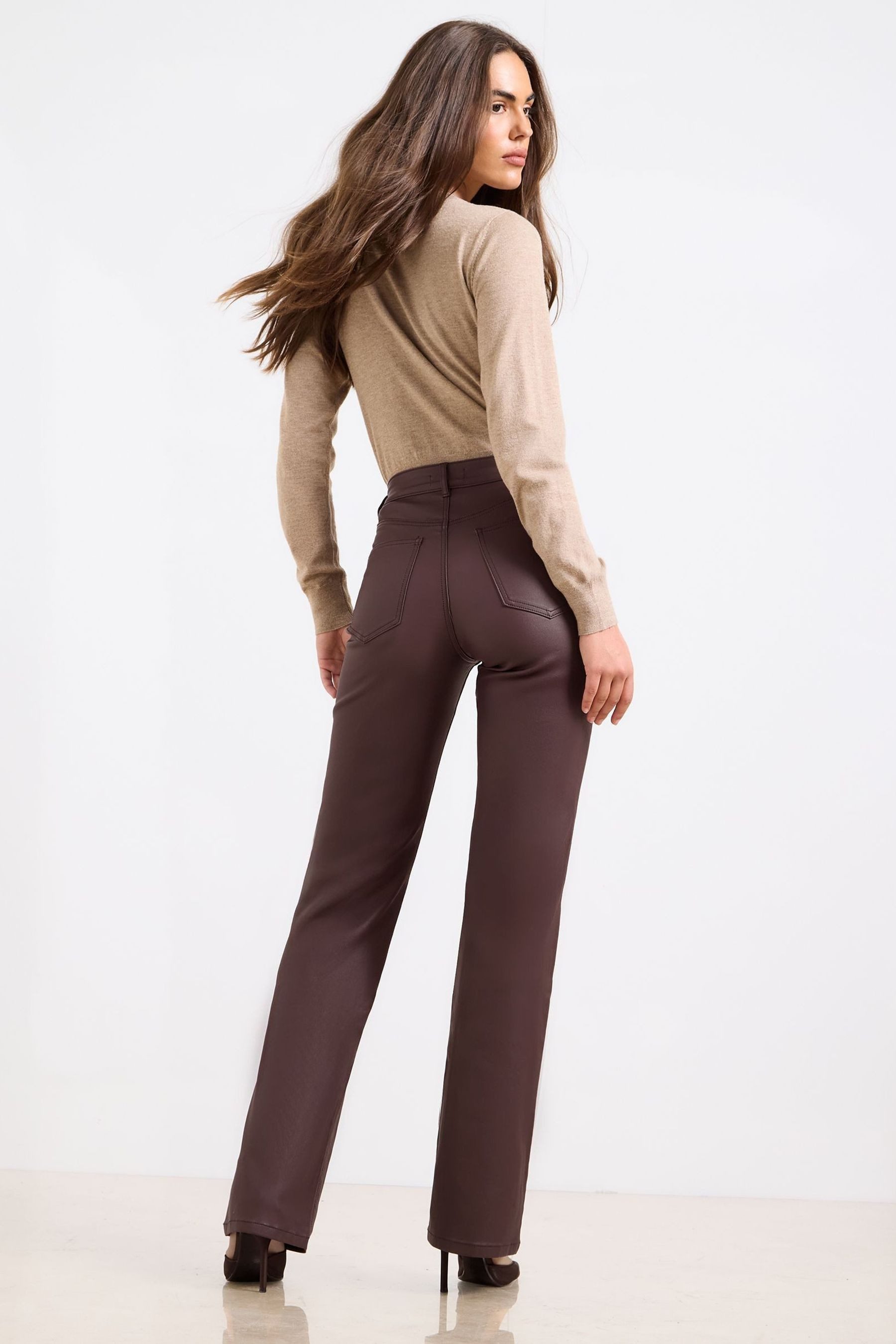 LIPSY Weite Jeans Lipsy Jeans mit weitem Bein, Regular (1-tlg)