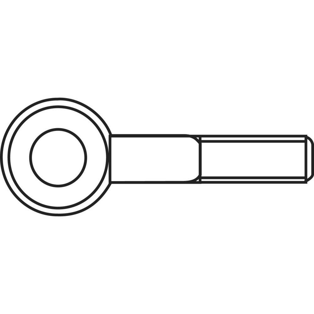 15 Ringschraubösen mm Ringschrauben TOOLCRAFT