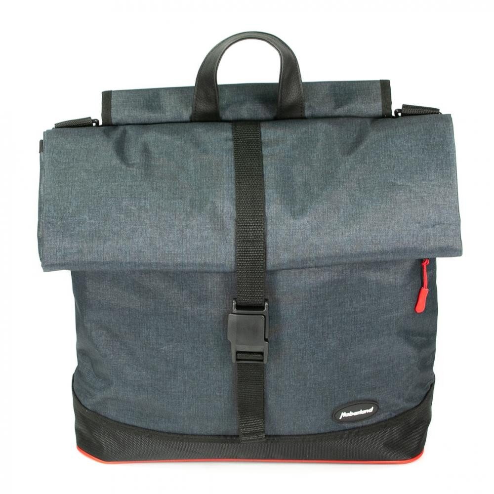 Haberland Fahrradtasche Shoppertasche Haberland eMotion anthrazit, 38x40x13cm, 20 ltr