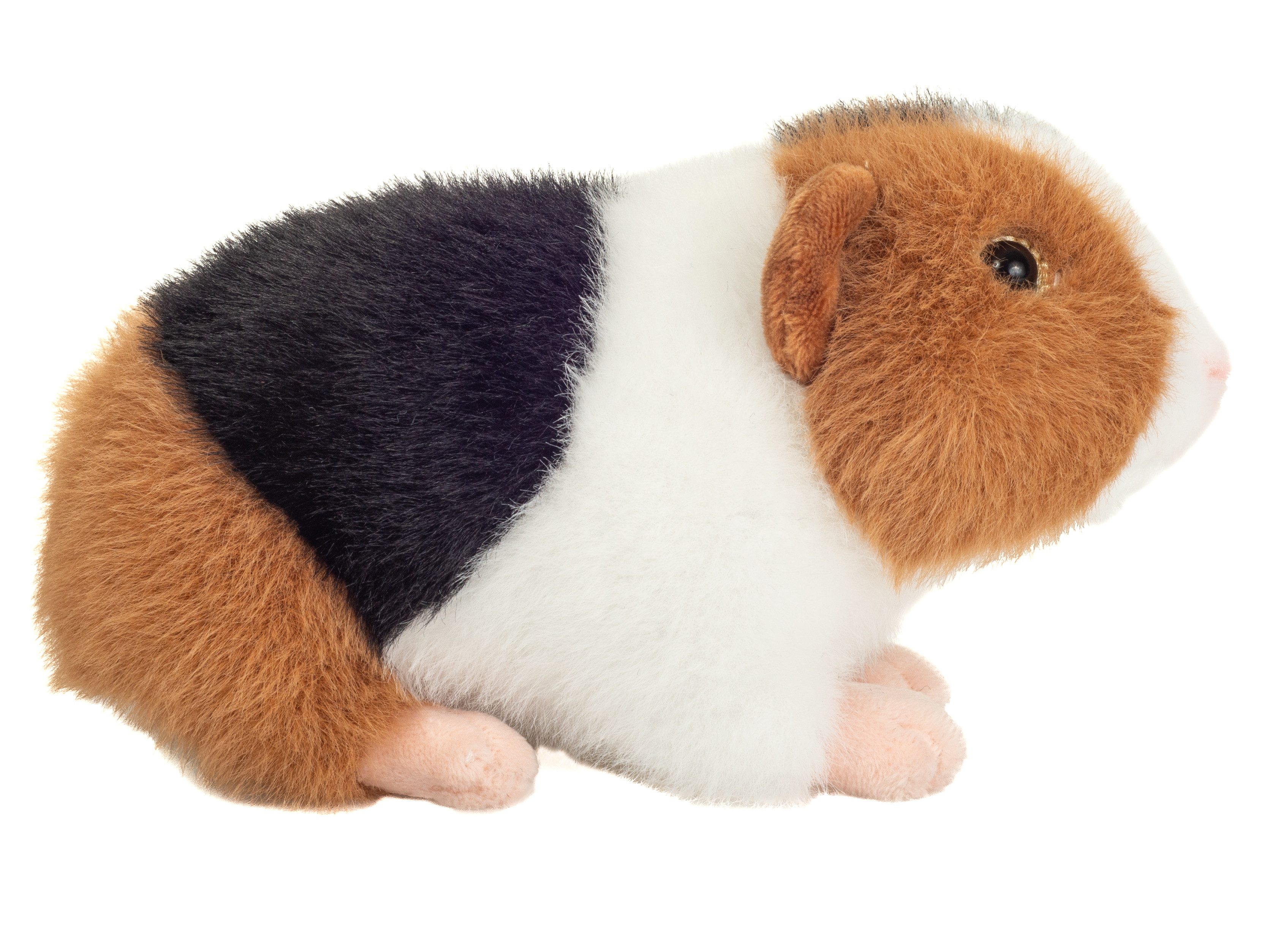 Teddy Hermann® Kuscheltier Meerschweinchen, 3-farbig, 19 cm, zum Teil aus recyceltem Material