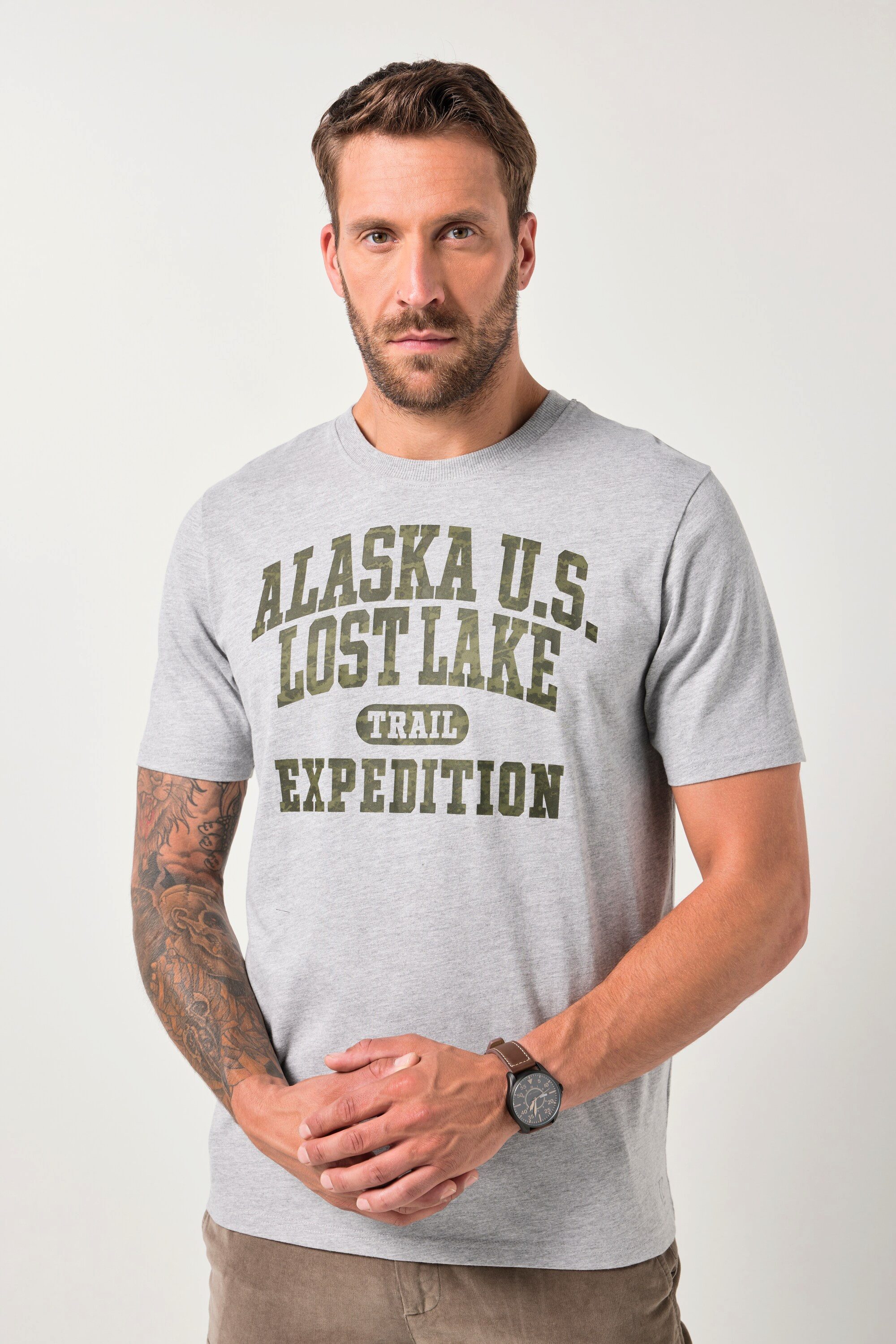 T-Shirt T-Shirt Halbarm Brustprint