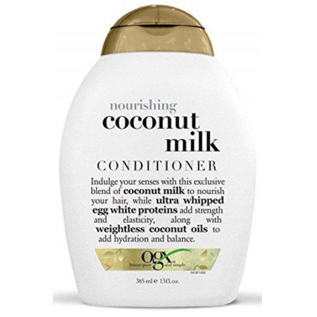 OGX Haarspülung Coconut Milk Haar-Conditioner 385ml