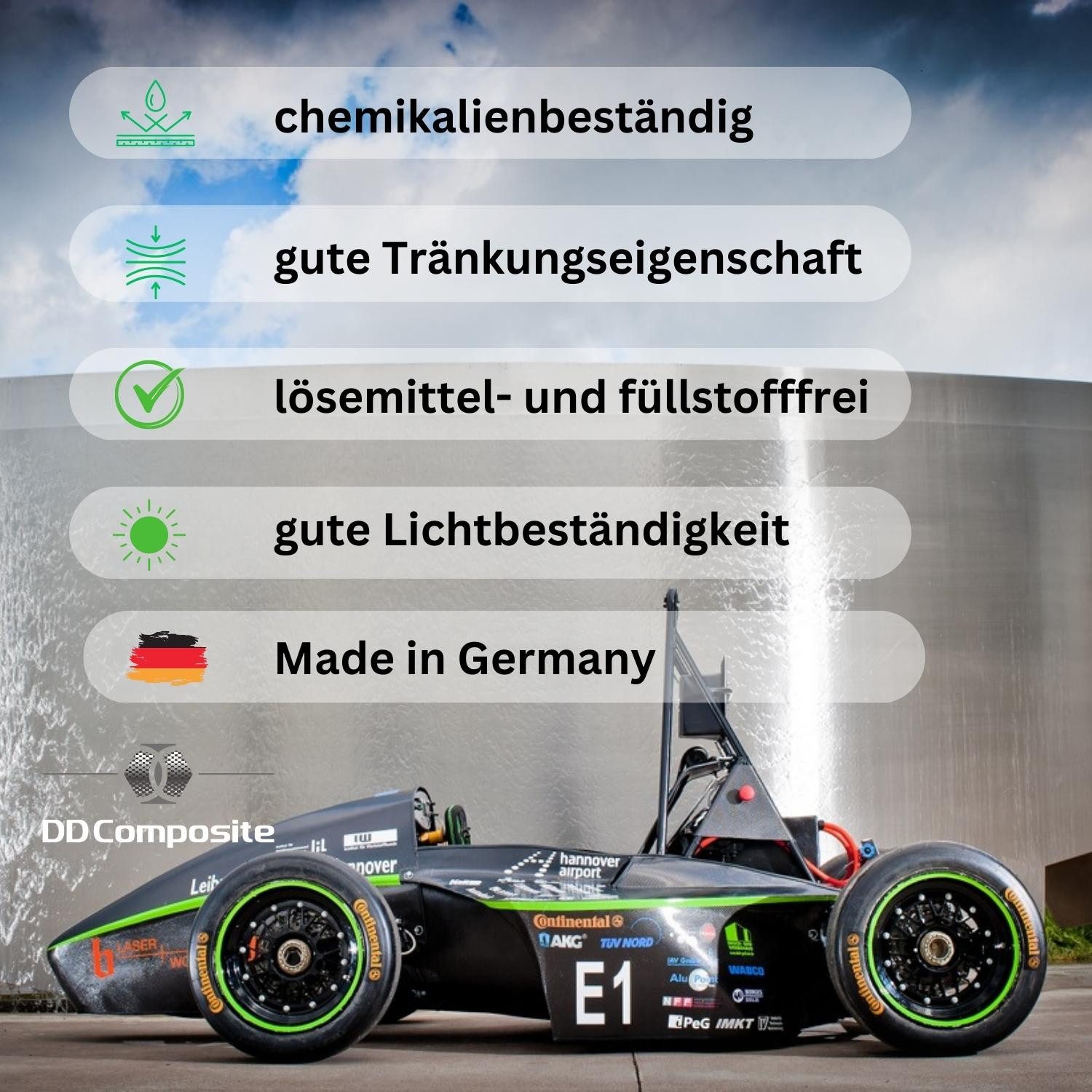 DD Composite Epoxidharz 5kg Epox 4300 + 2,75kg Härter 390