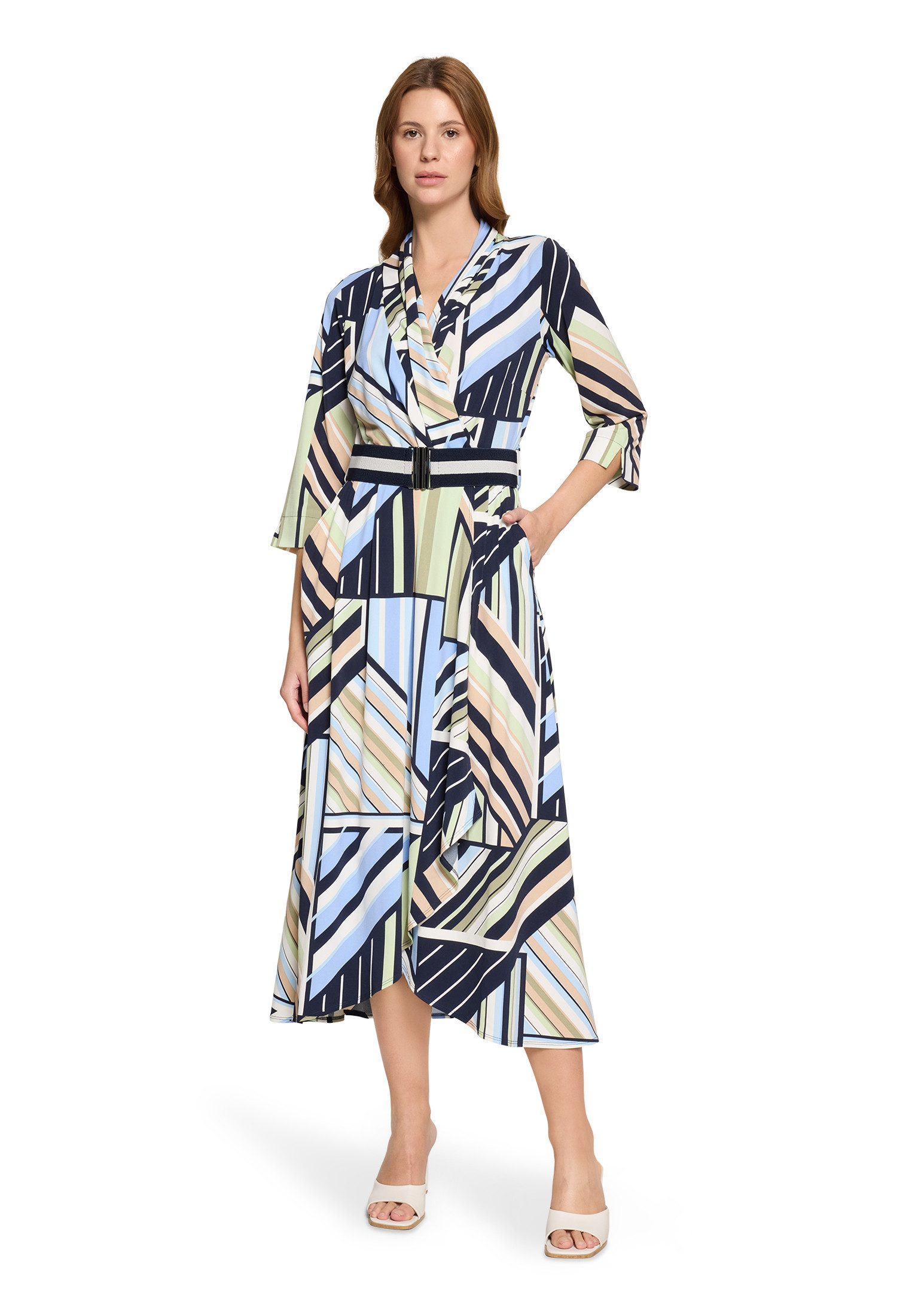 Betty Barclay Midikleid Damen mit Volant