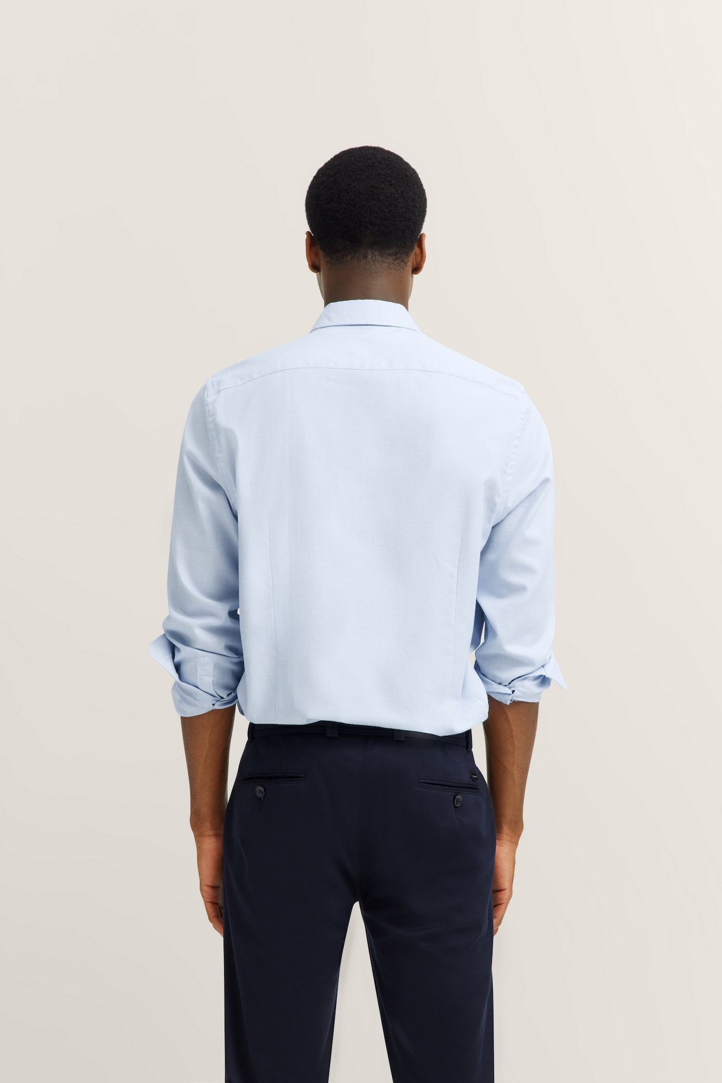 bugatti Langarmhemd mit Strukturoptik günstig online kaufen