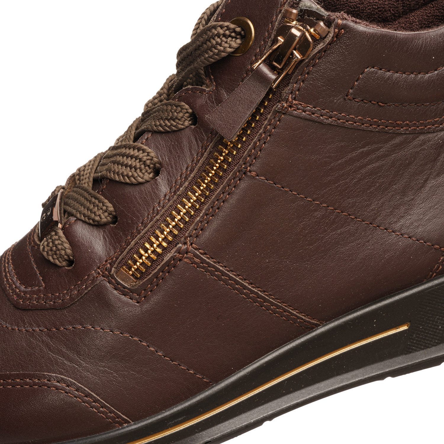 Ara OSAKA Schnürboots Herbstboots, mit beidseitigen Reißverschlüssen, H-Weite (sehr weit)