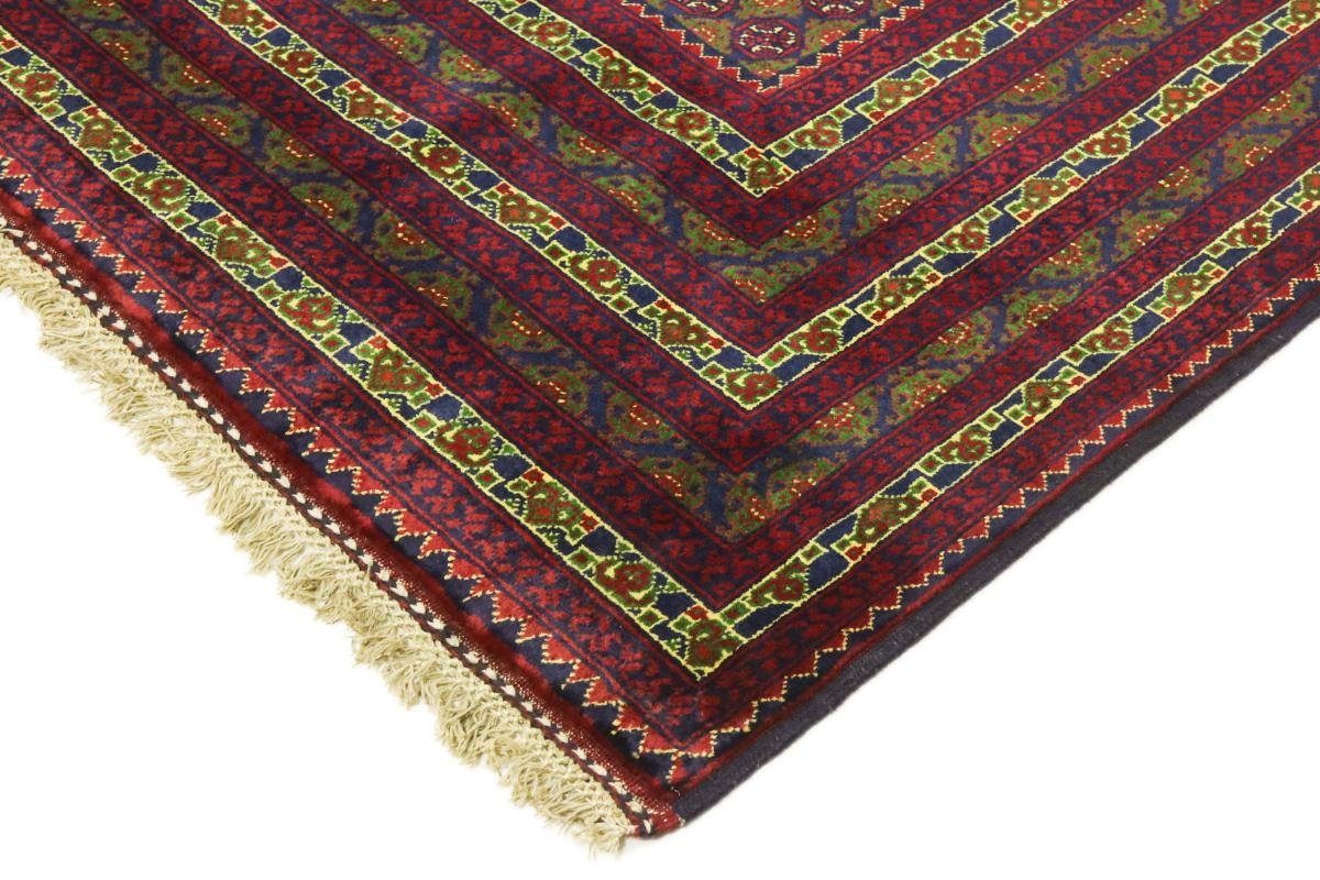 Orientteppich, Afghan Nain mm Trading, 193x291 Höhe: Handgeknüpfter Mauri 6 rechteckig, Orientteppich