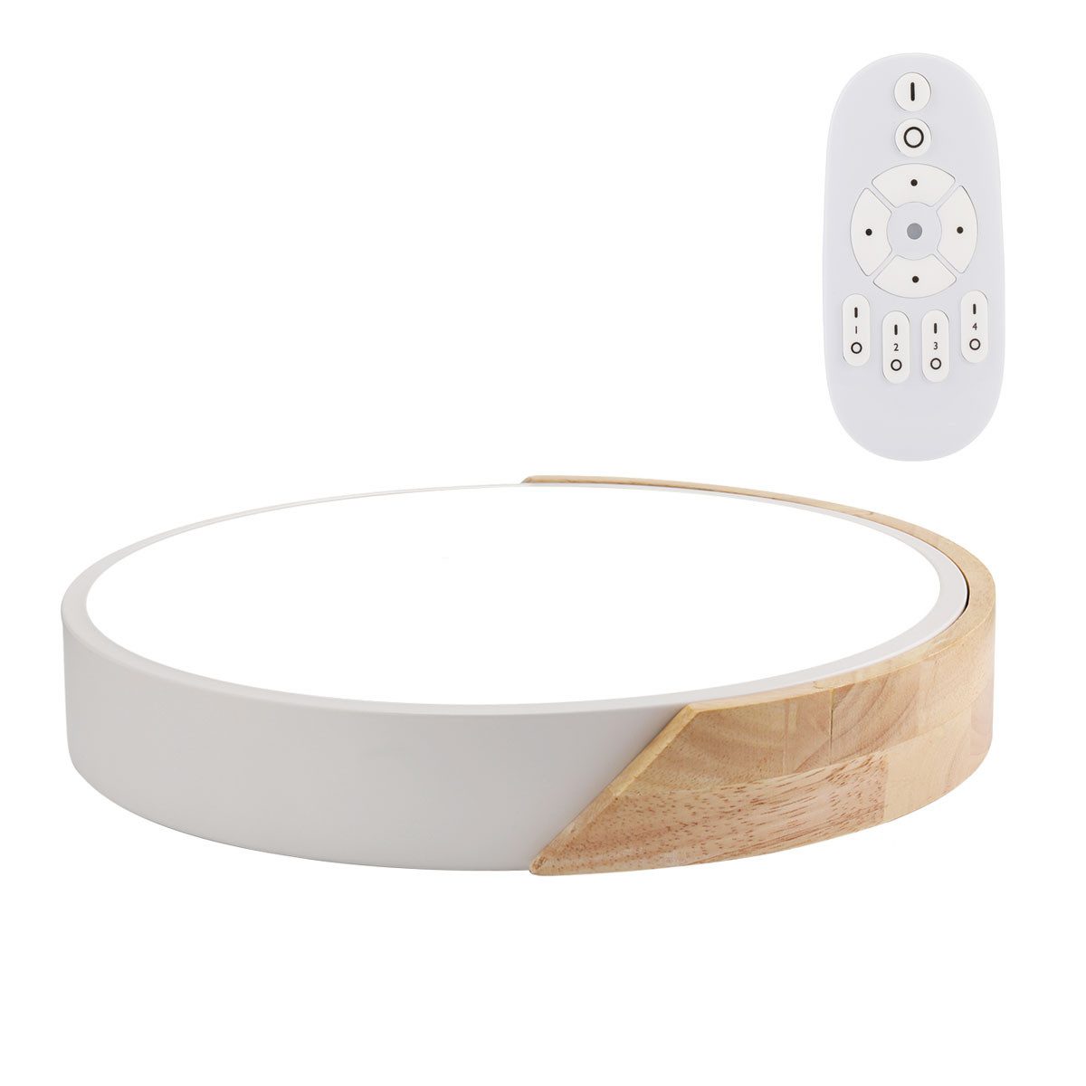 oyajia Deckenleuchte Rund LED Deckenlampe 24W günstig online kaufen