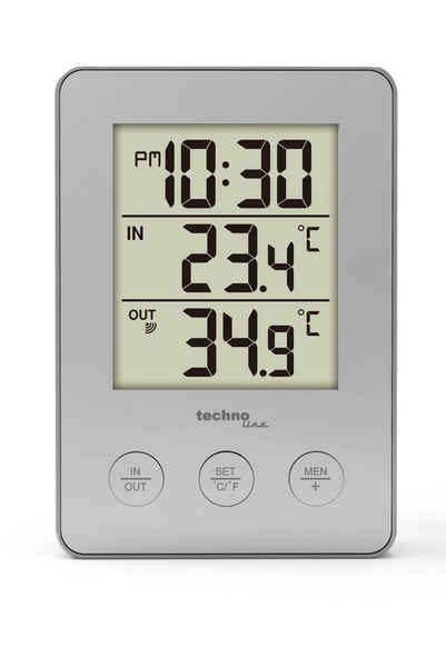 technoline WS 9175 Wetterstation (inklusive Außensender, mit übersichtlicher Anzeige)