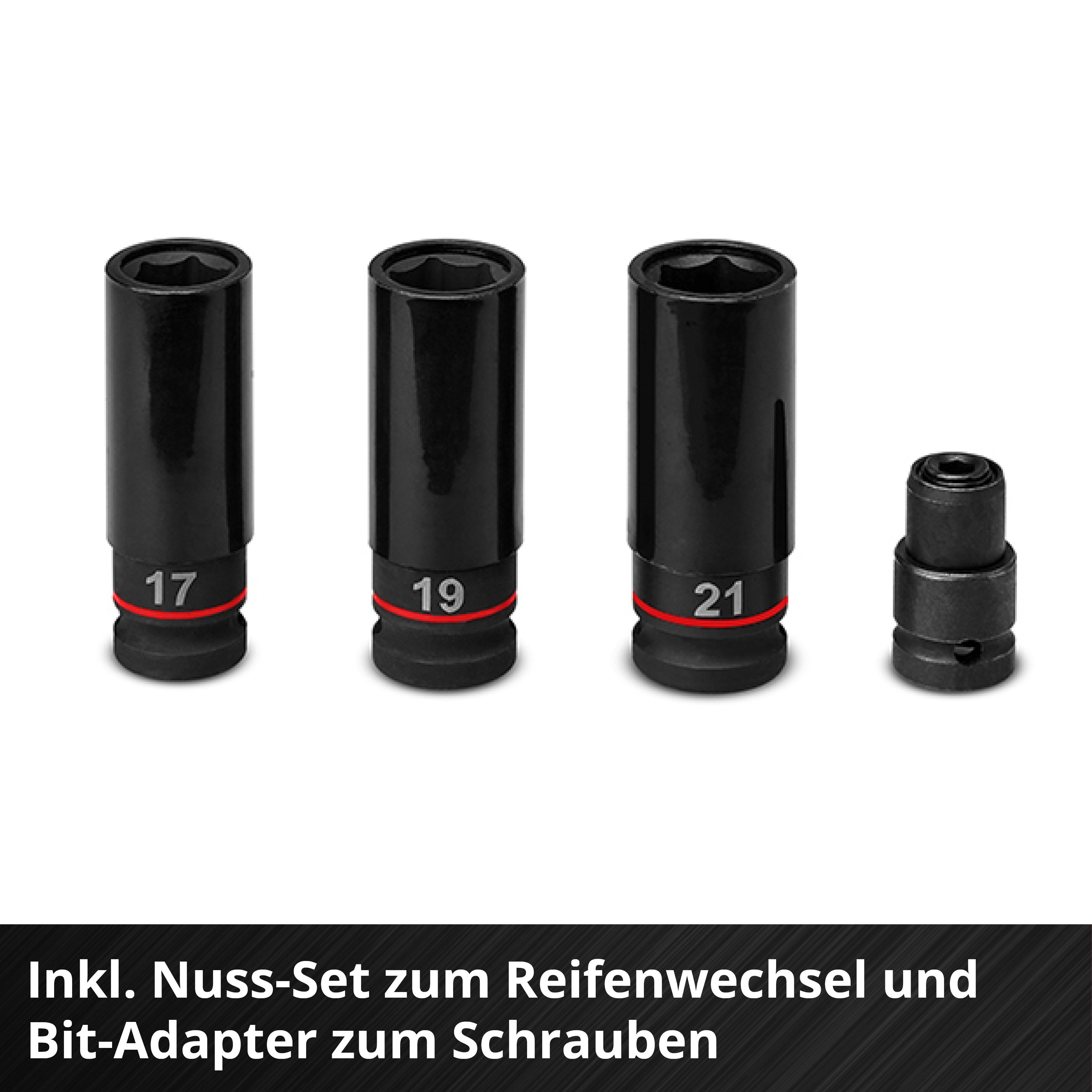 Einhell Akku-Schlagschrauber TP-CW 18/350-C Li BL - Solo, 2400 U/min, 350 Nm, ohne Akku und Ladegerät