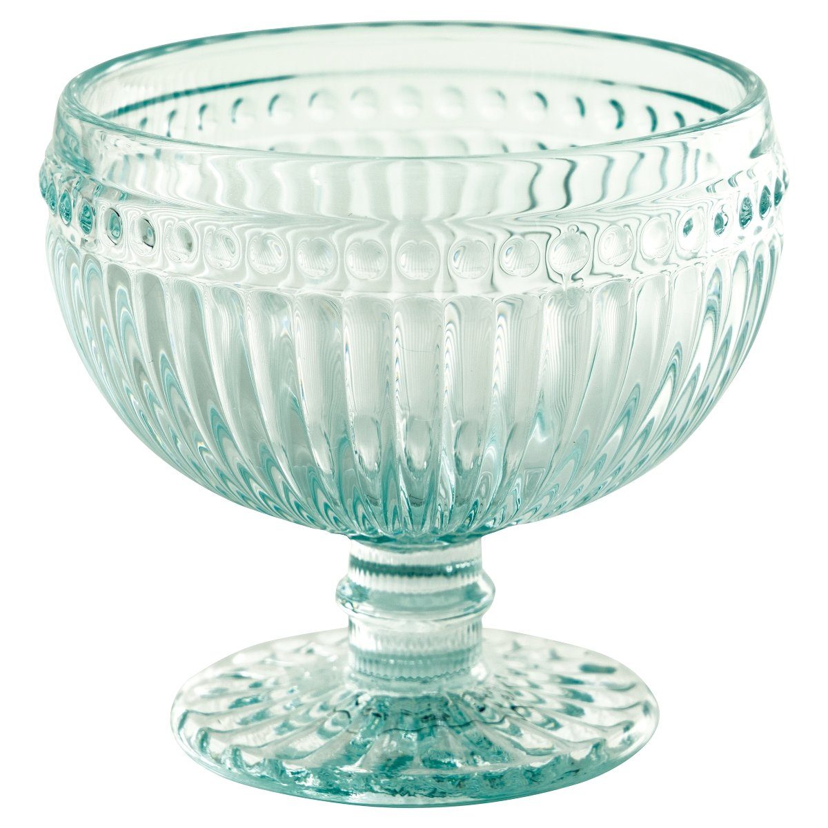Greengate Schale Alice Dessertschale cool mint 9,8cm, Glas, (Schüsseln & Schalen)