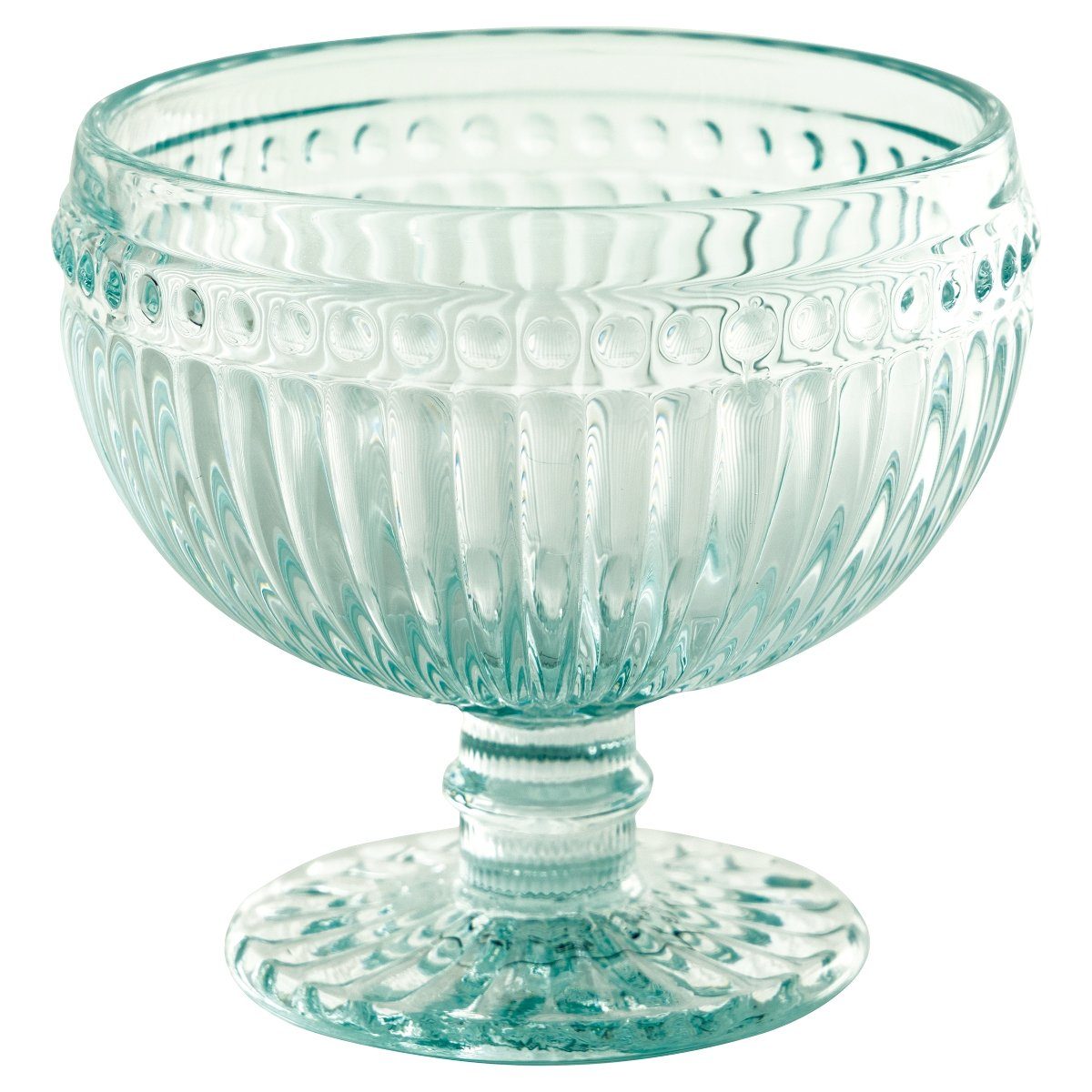 Greengate Schale Alice Dessertschale cool mint 9,8 cm, Glas, (Sonstiges)