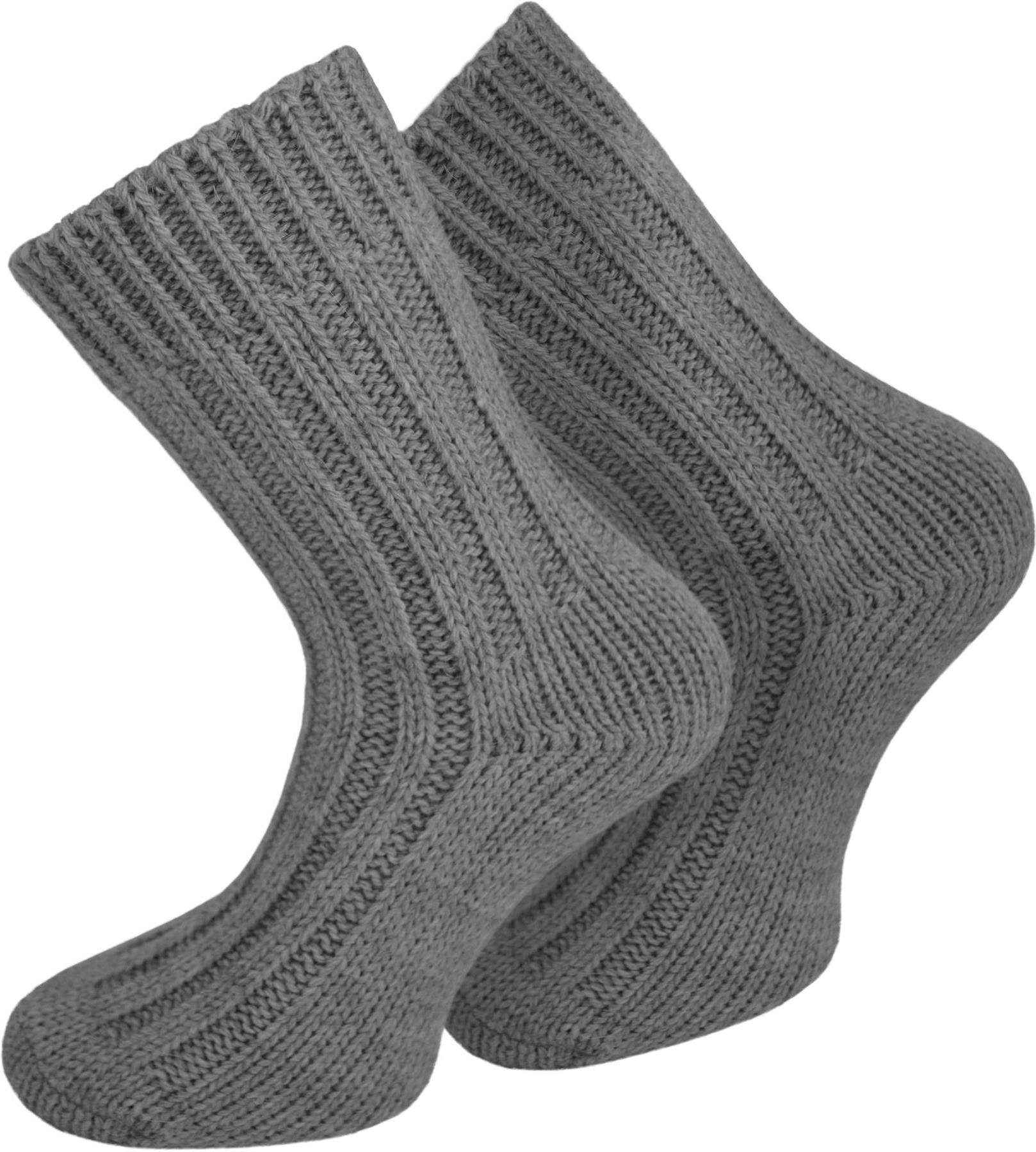 normani Thermosocken 2 Paar Alpaka-Socken (Set, 2 Paar) hochwertige Alpaka-Wolle – Bild 2 von 5