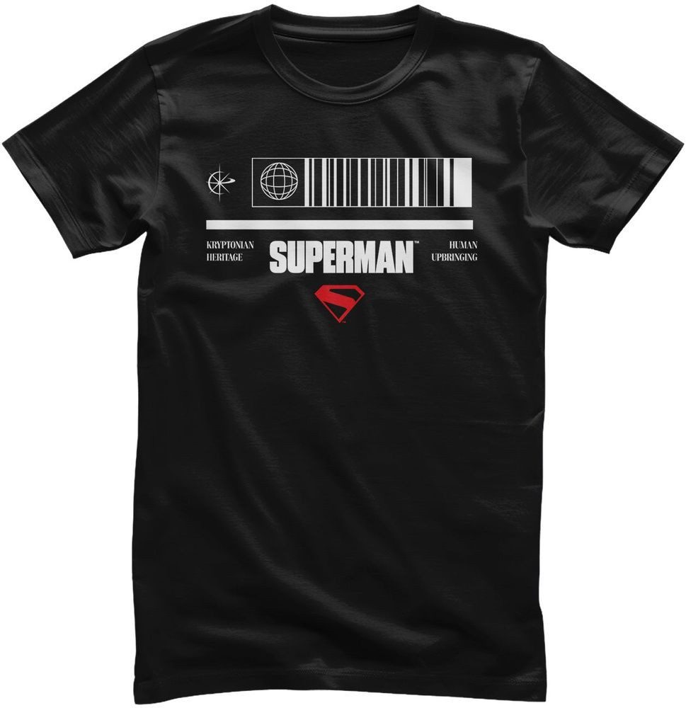 Superman T-Shirt SUPERMAN Barcode T-Shirt