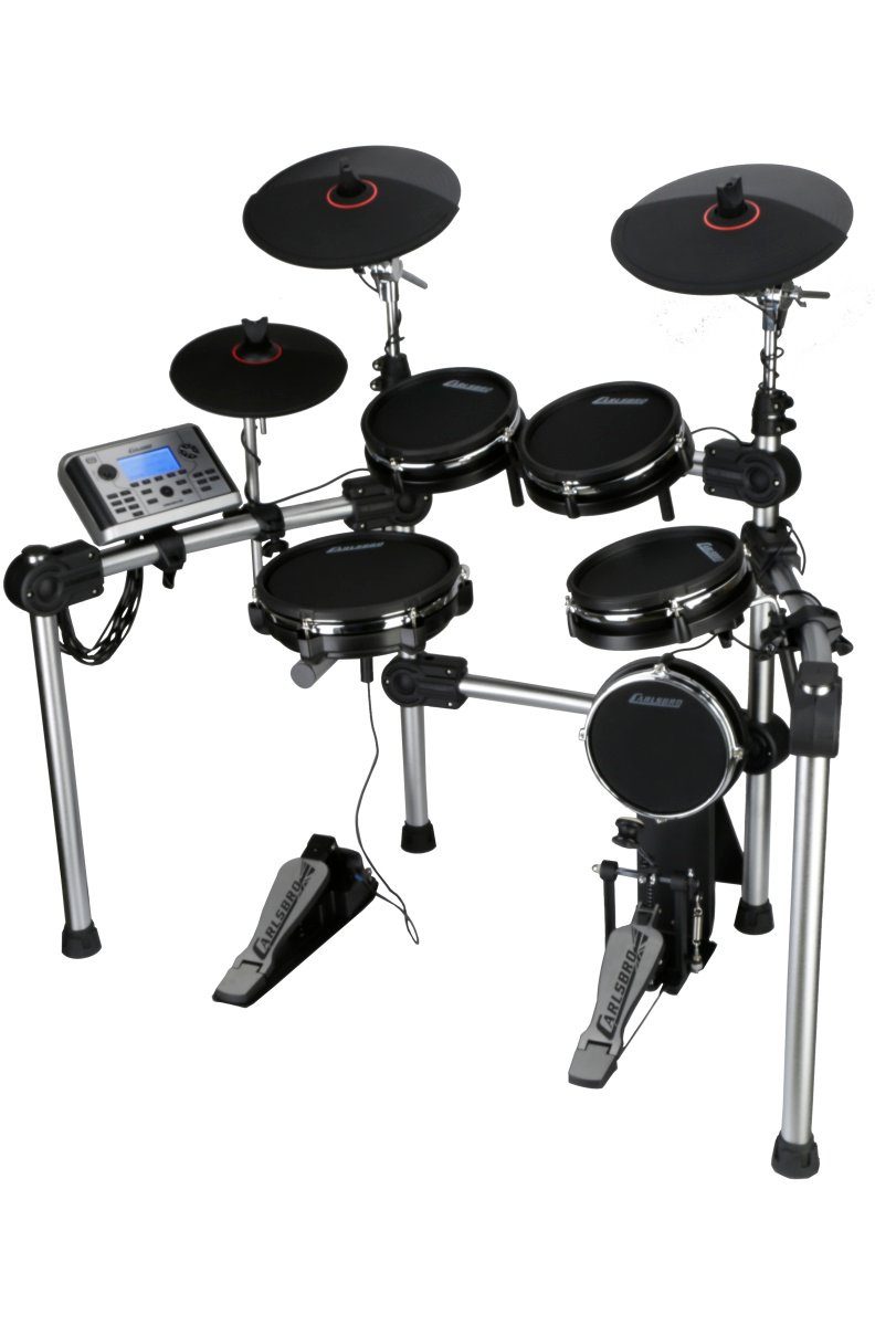 Schlagzeug Carlsbro CSD501 Duale Zonen, E-Drumkit, 5 Trommeln (8" Snare), 3 Be...