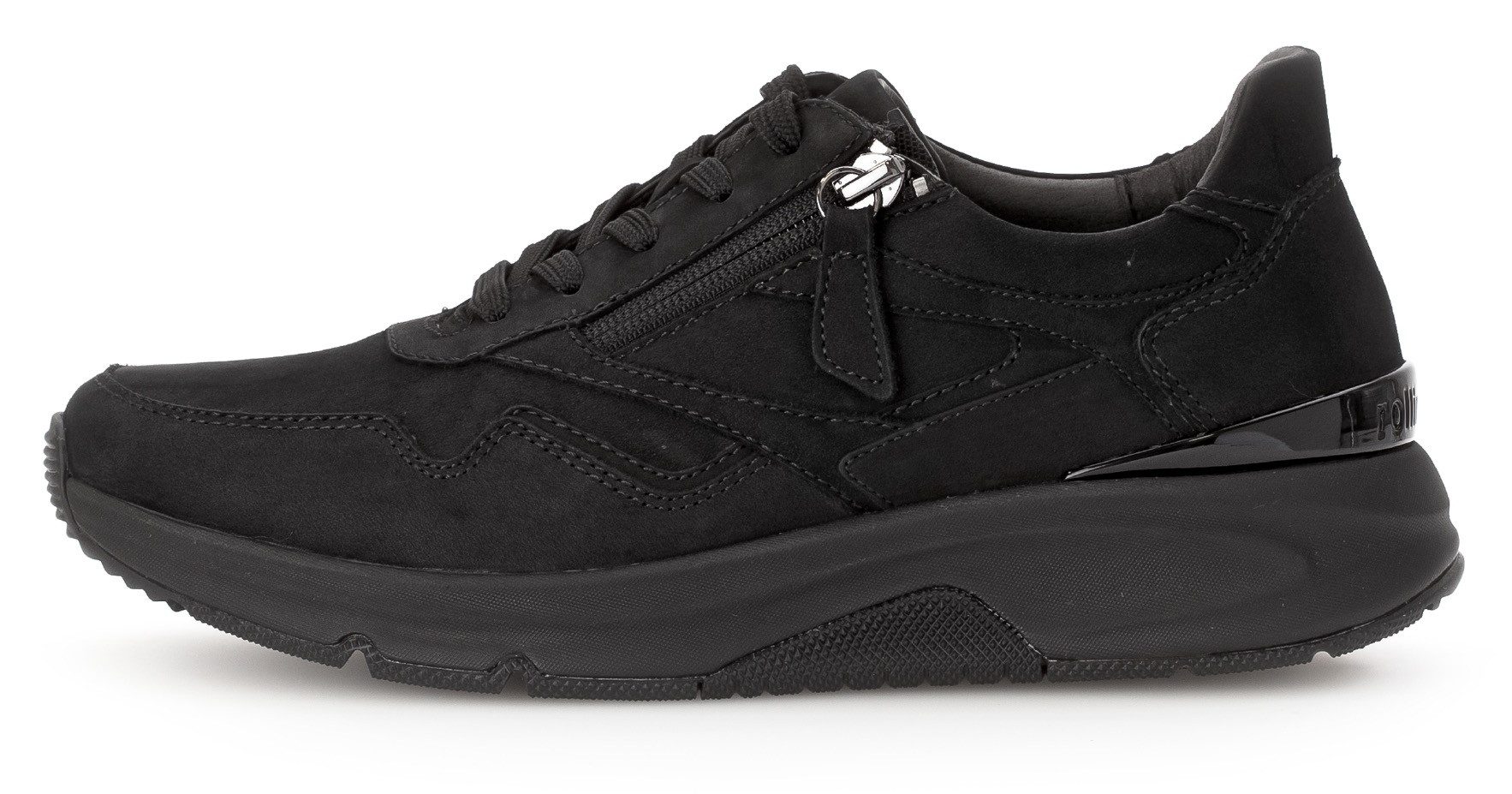 Gabor Rollingsoft Keilsneaker, Freizeitschuh, Halbschuh, Schnürschuh, Logos günstig online kaufen