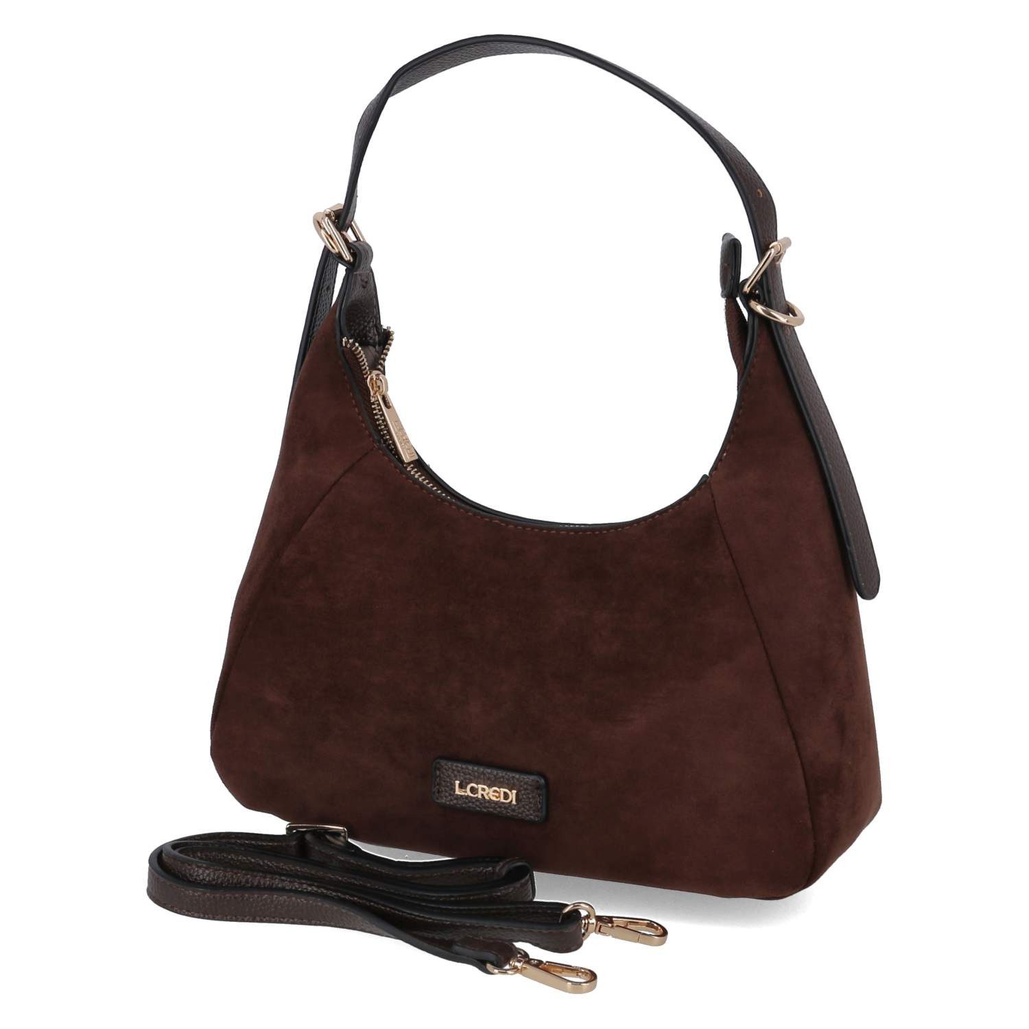 L. CREDI Handtasche L.Credi 1006313/332 Damen Umhängetaschen Textil & Synthetik brown