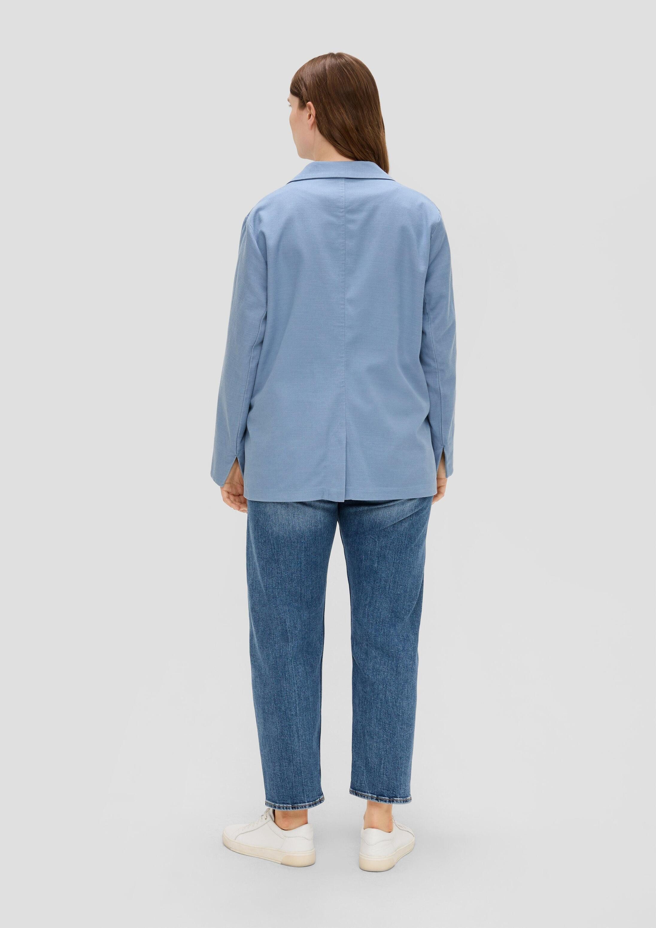 s.Oliver Jackenblazer Indoor-Blazer Blazer aus Twill