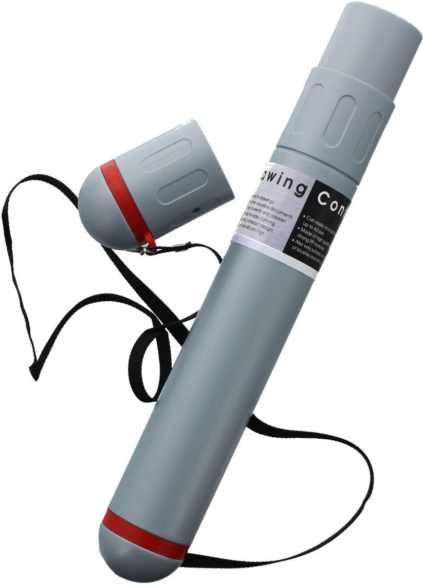 FOLDERSYS Versandkarton Drehpack Versandrolle A3 420x60mm silber