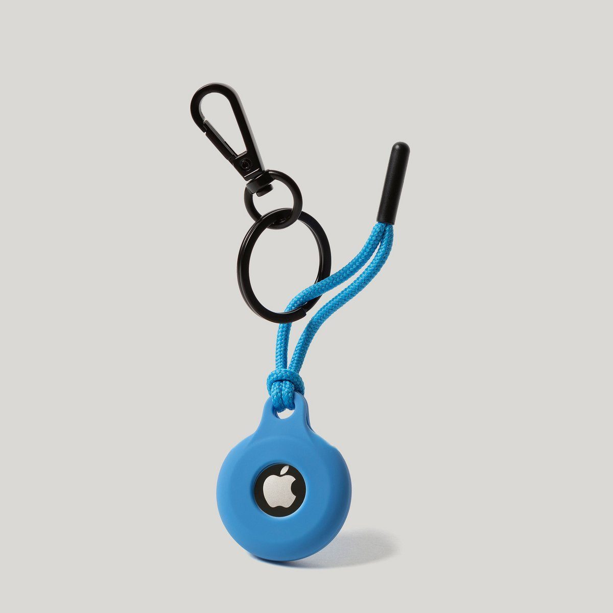 Silikonhülle, PPM-Kabel Apple Lieblingsversand für AirTag Schlüsselanhänger AirTag Halter einfache Befestigung Blau für eine