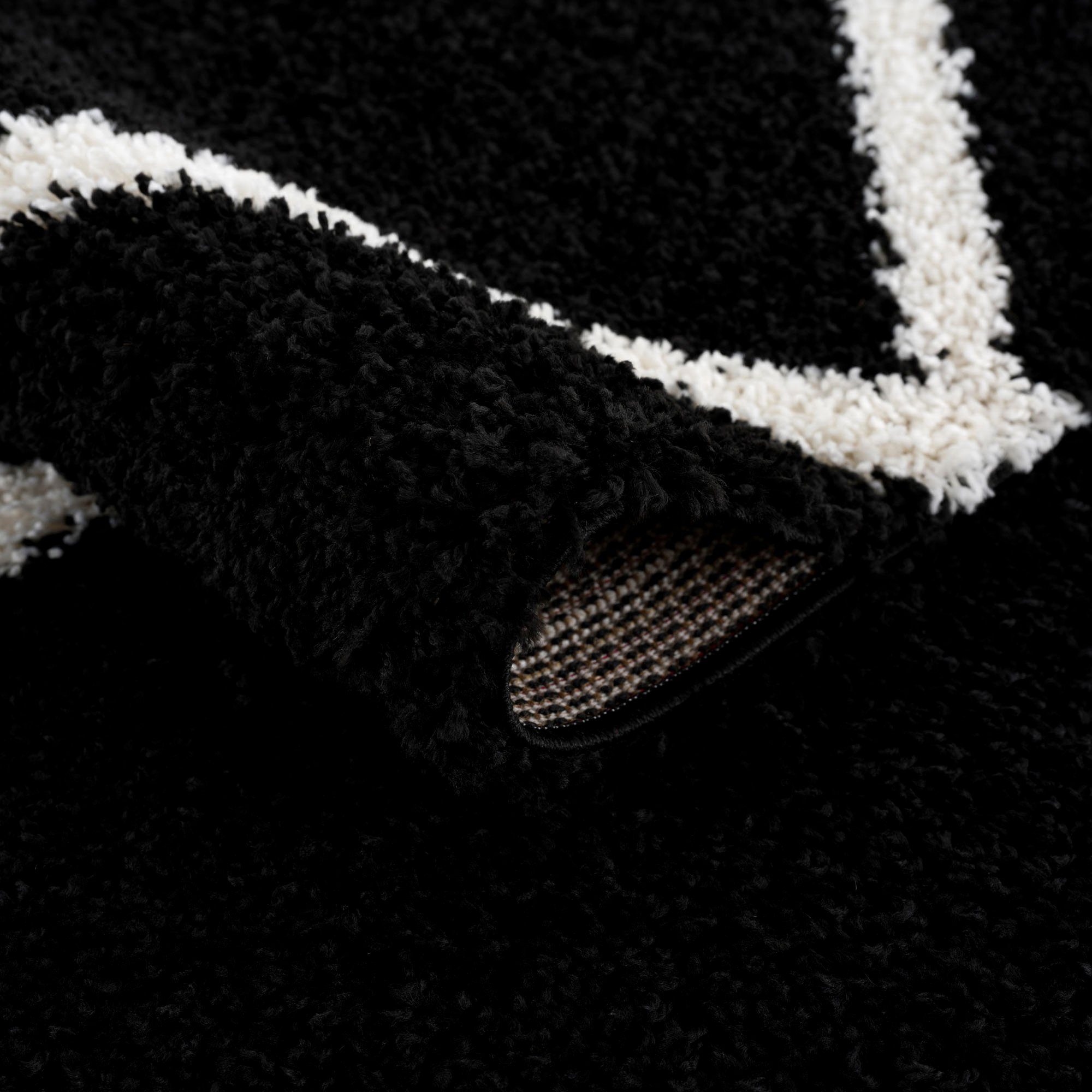 Sanat Hochflor-Teppich Madrid, rund, Höhe: 30 günstig online kaufen