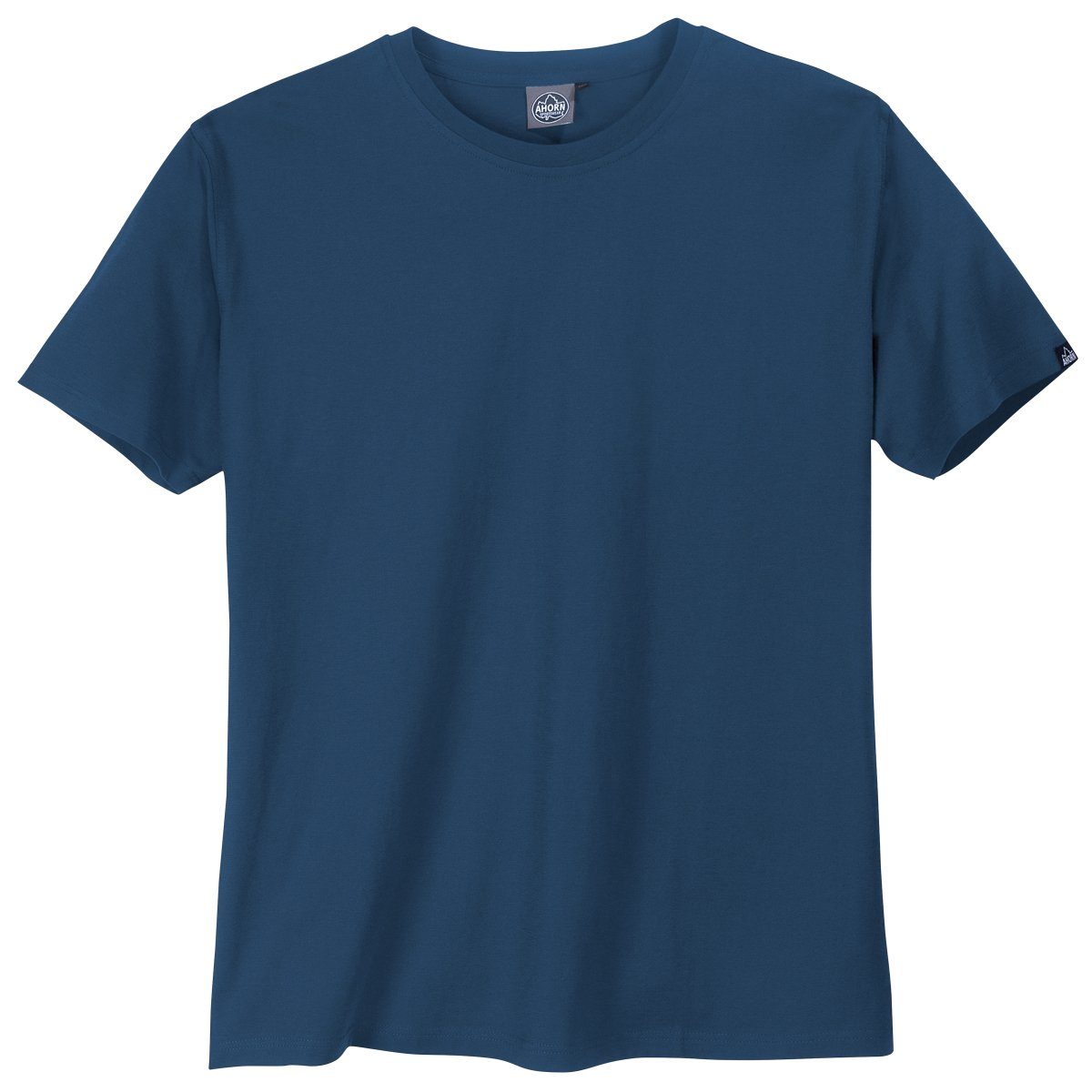 AHORN SPORTSWEAR Rundhalsshirt Ahorn Sportswear Basic T-Shirt XXL stahlblau