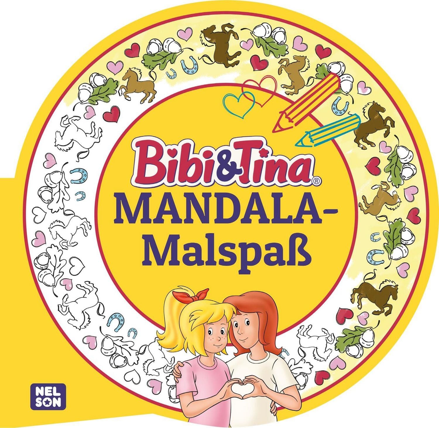 Bibi & Tina: MANDALA-Malspaß / diverse