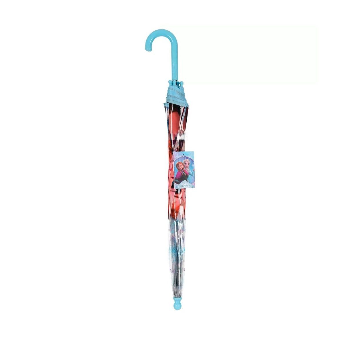 Disney Stockregenschirm Disney Eiskönigin Stars Kinder transparenter Regenschirm