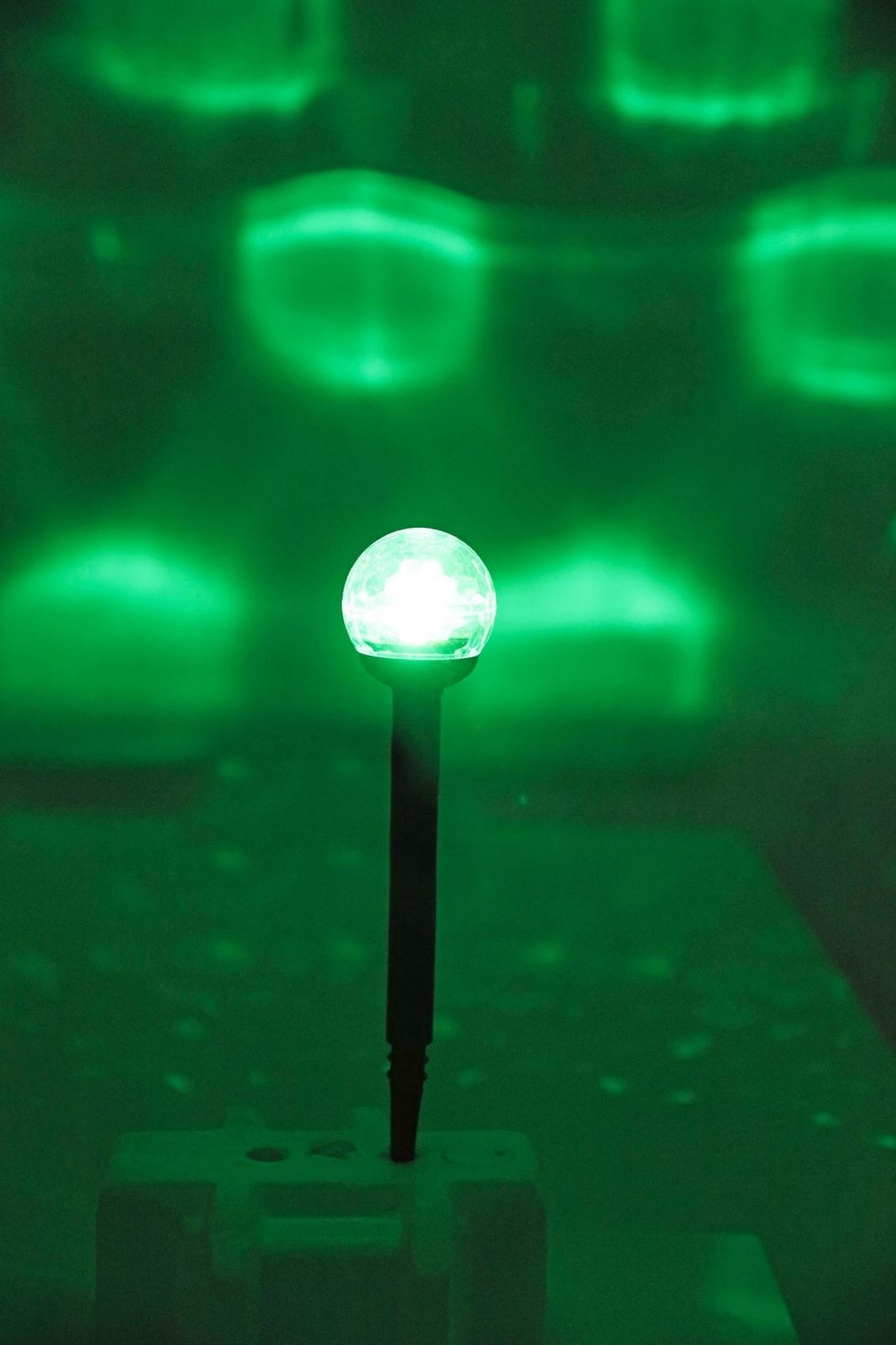 BURI Gartenleuchte Solar-Gartenleuchte LED Farbwechsler 6er-Set Solarleuchte Gartenlampe
