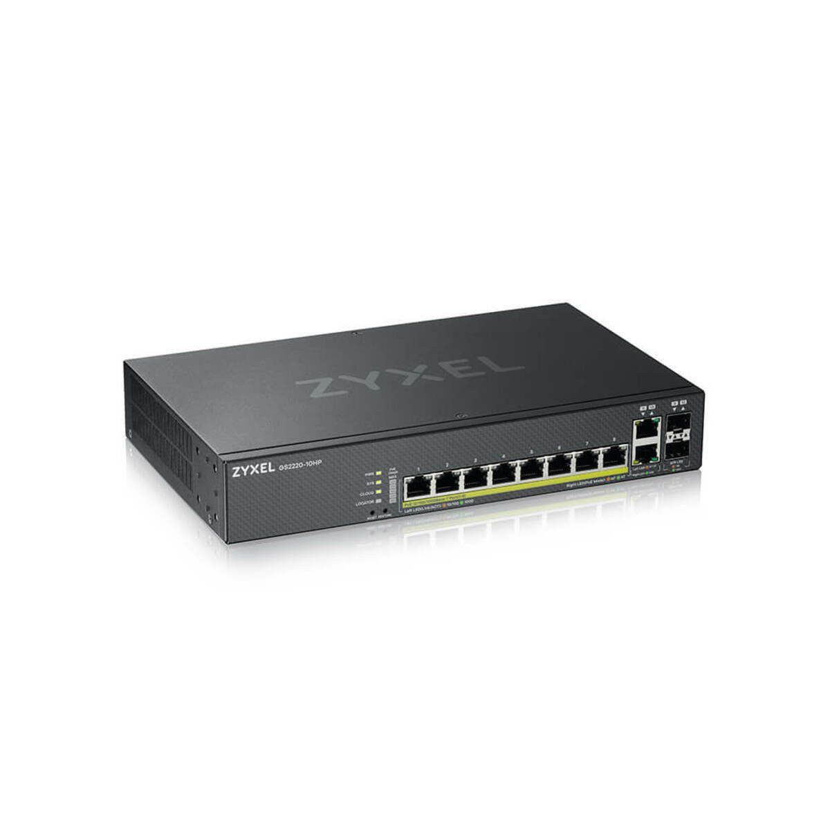 Serverschrank Zyxel 10-Ports GS2220 Managed PoE+ Switch