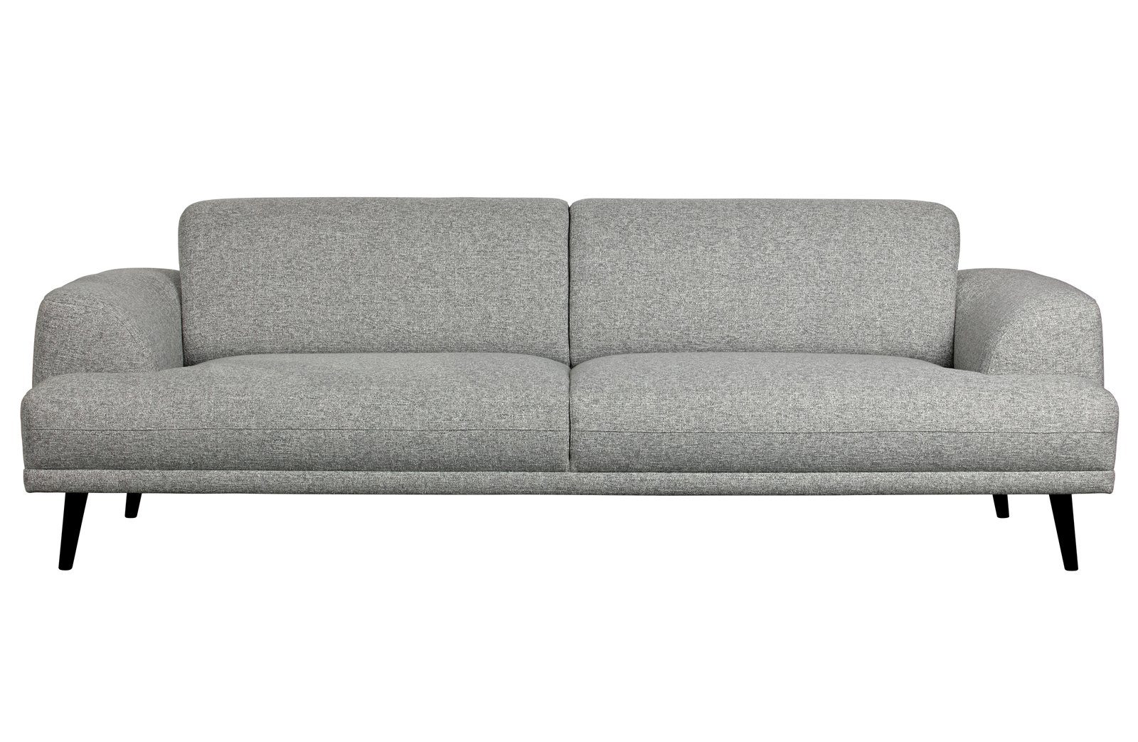 Sofa freistellbar Stoff Brush Sofa Grey, - vtwonen 3-Sitzer Light
