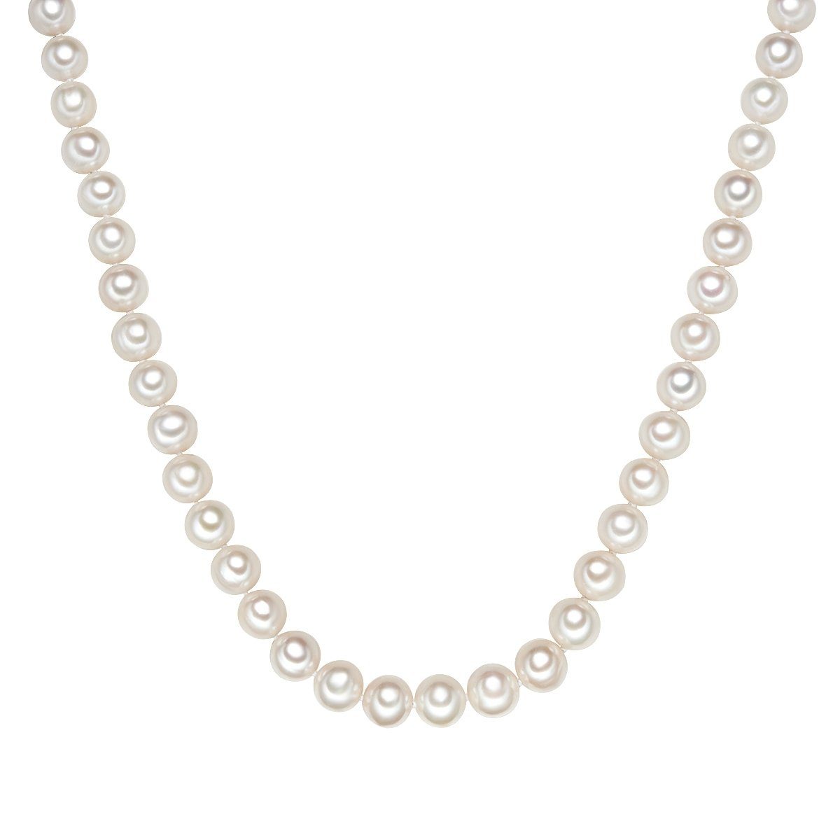 Collier Süßwasser-Zuchtperle mit Pearls silber, Valero