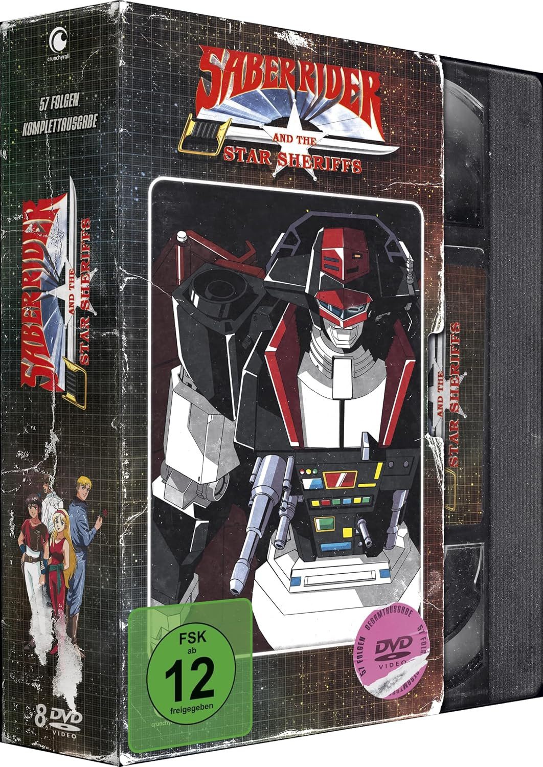 Crunchyroll DVD Saber Rider and the Star Sheriffs - Gesamtausgabe, (Box-Set, 8-St)