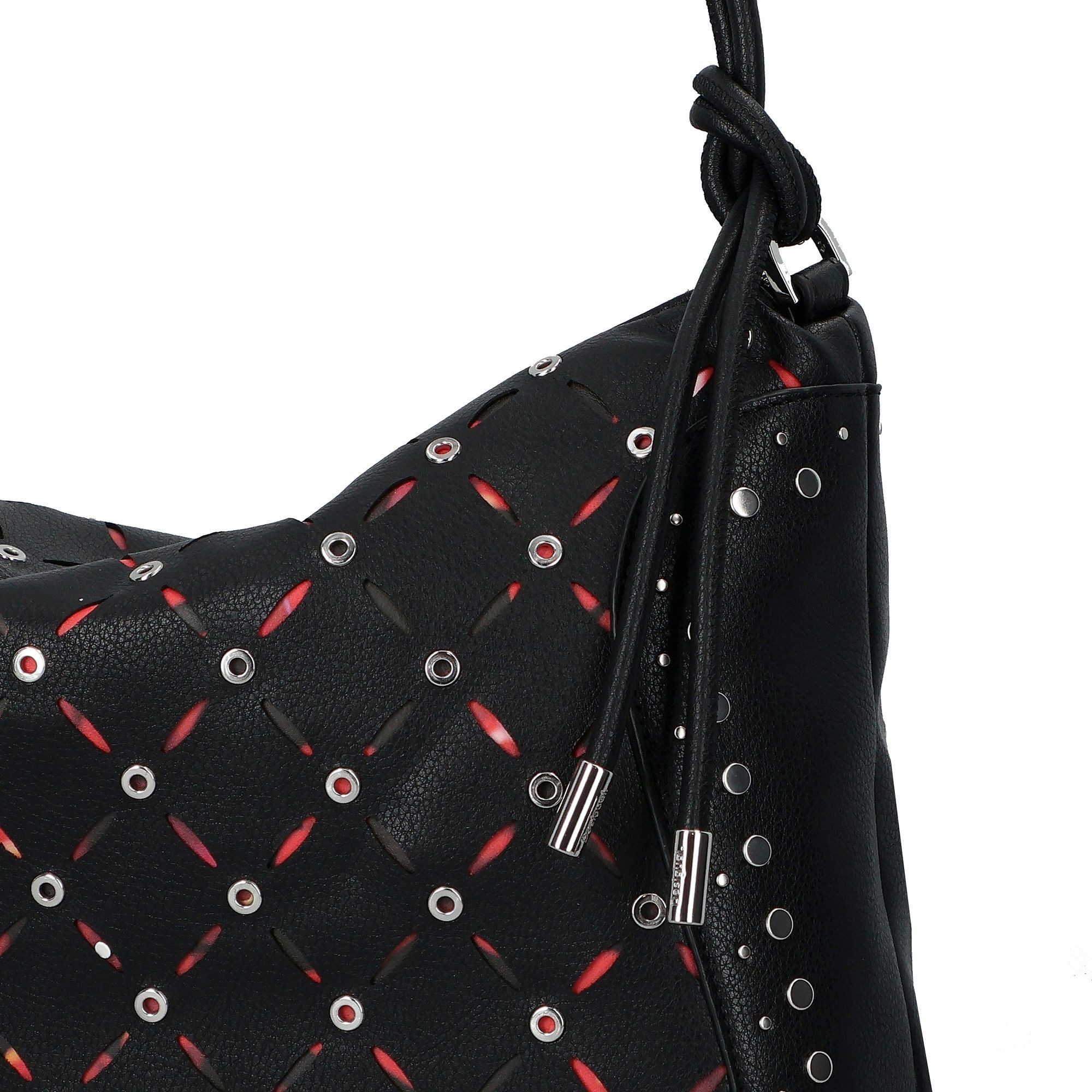 Desigual Schultertasche Yankee, Polyurethan