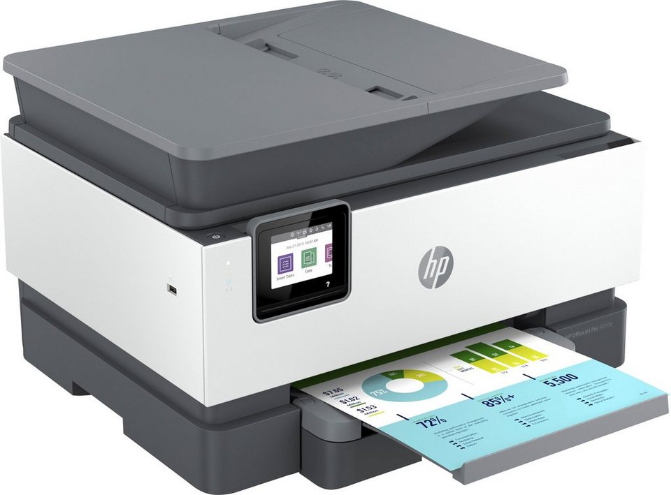HP OfficeJet Pro HP 9010e Multifunktionsdrucker, (LAN (Ethernet), WLAN (Wi- Fi), HP Instant Ink kompatibel)