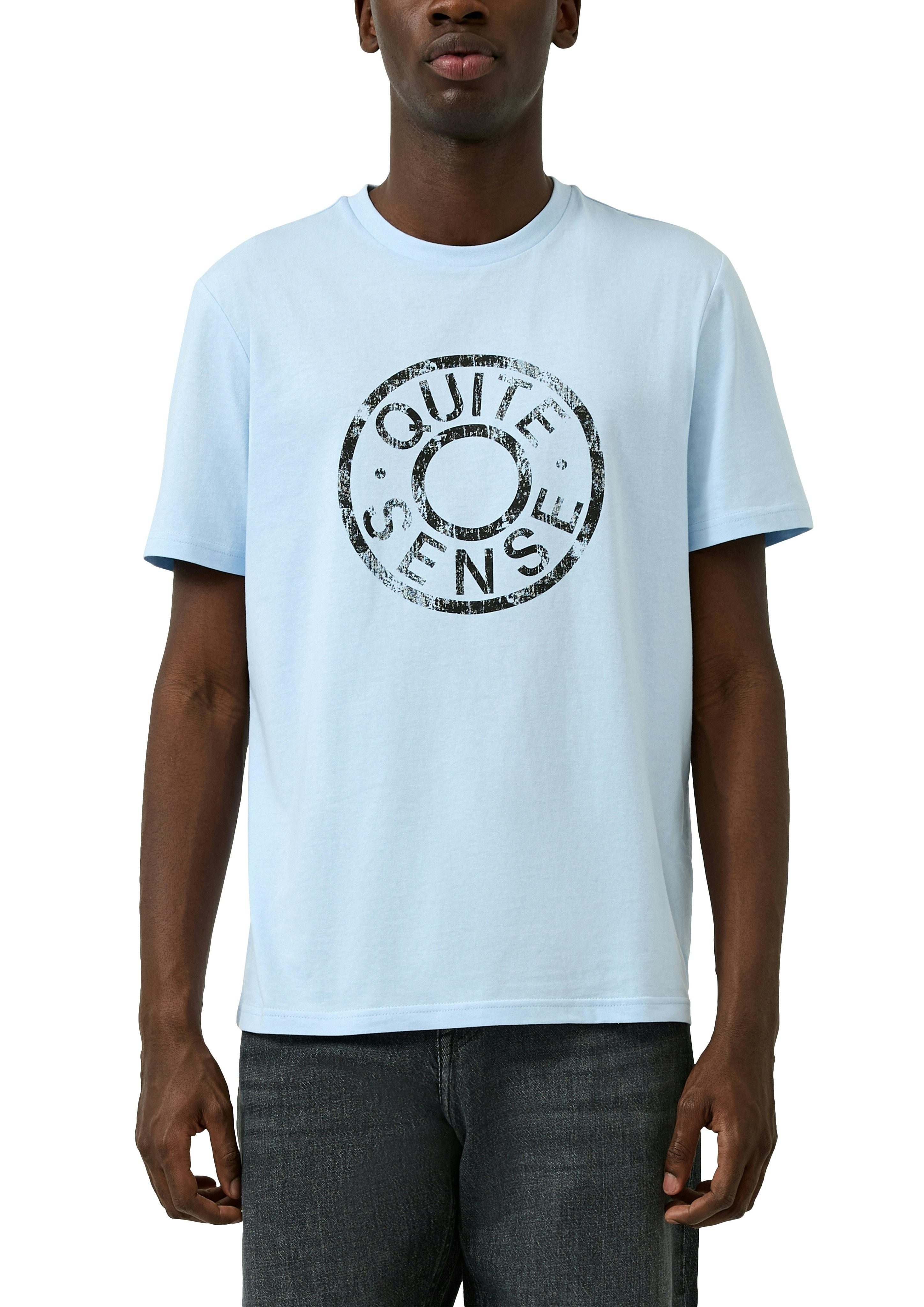 QS Kurzarmshirt mit Frontprint