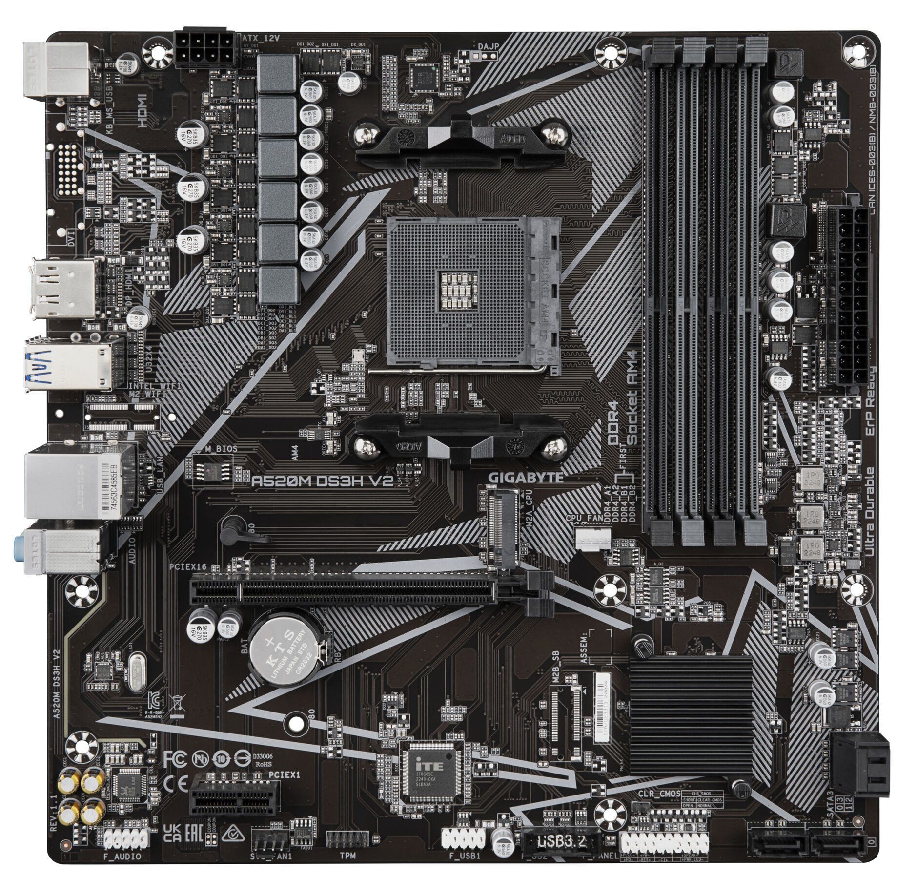 Gigabyte A520M DS3H V2 Mainboard