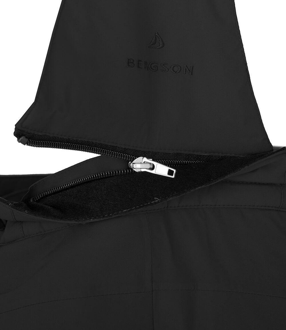 Bergson Skihose PELLY Kinder Skihose, wattiert, 20000 mm Wassersäule, Normalgrößen, schwarz – Bild 4 von 5