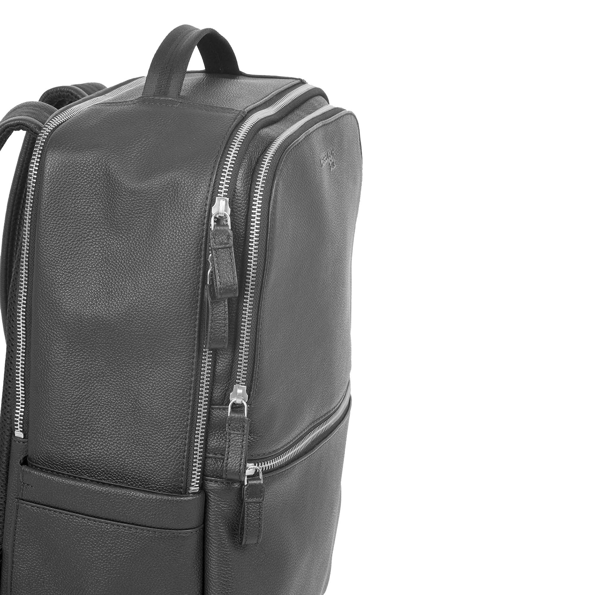Margelisch Laptoprucksack JEWEN-1, aus LWG zertifiziertem Leder