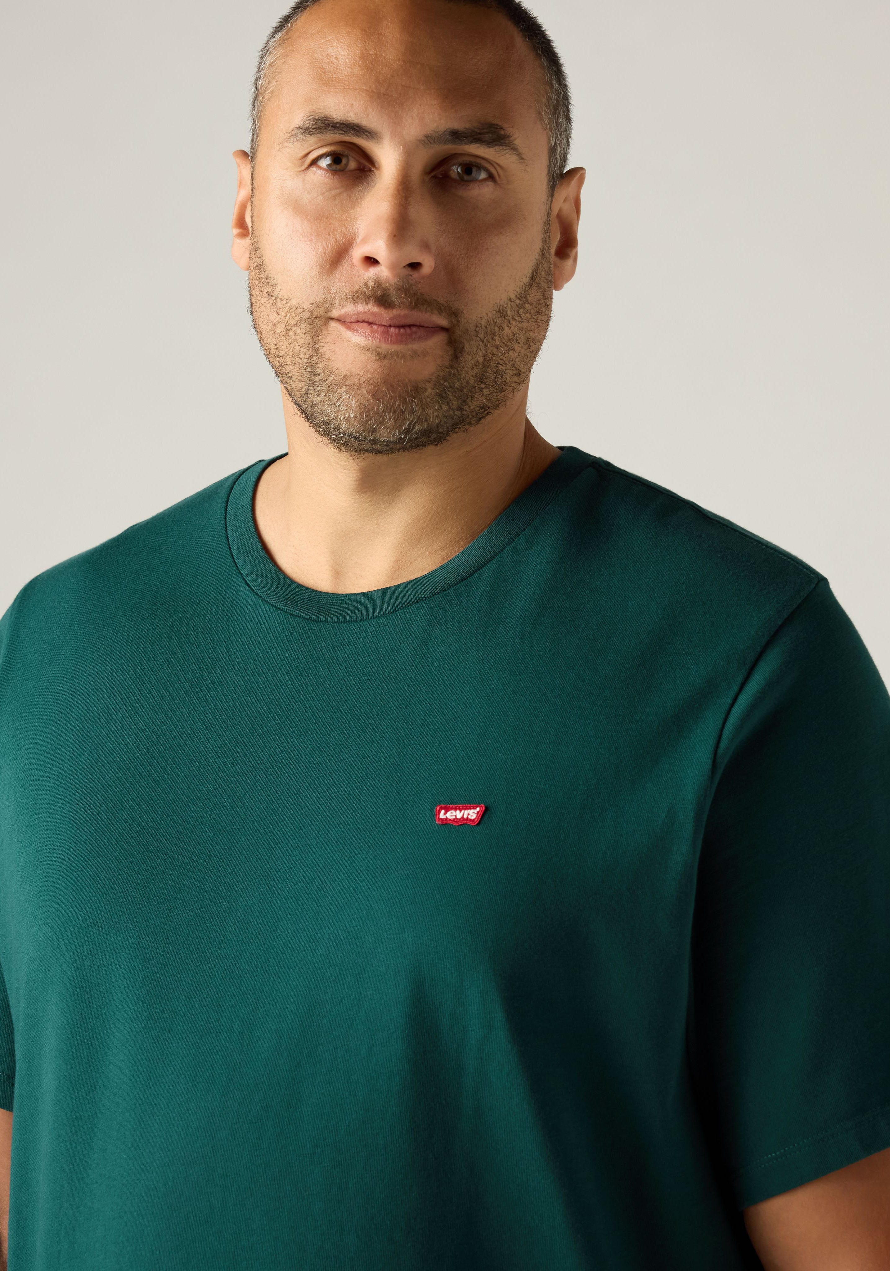 Levi's® Plus T-Shirt LE BIG ORIGINAL HM TEE mit Logo Stickerei – Bild 4 von 5