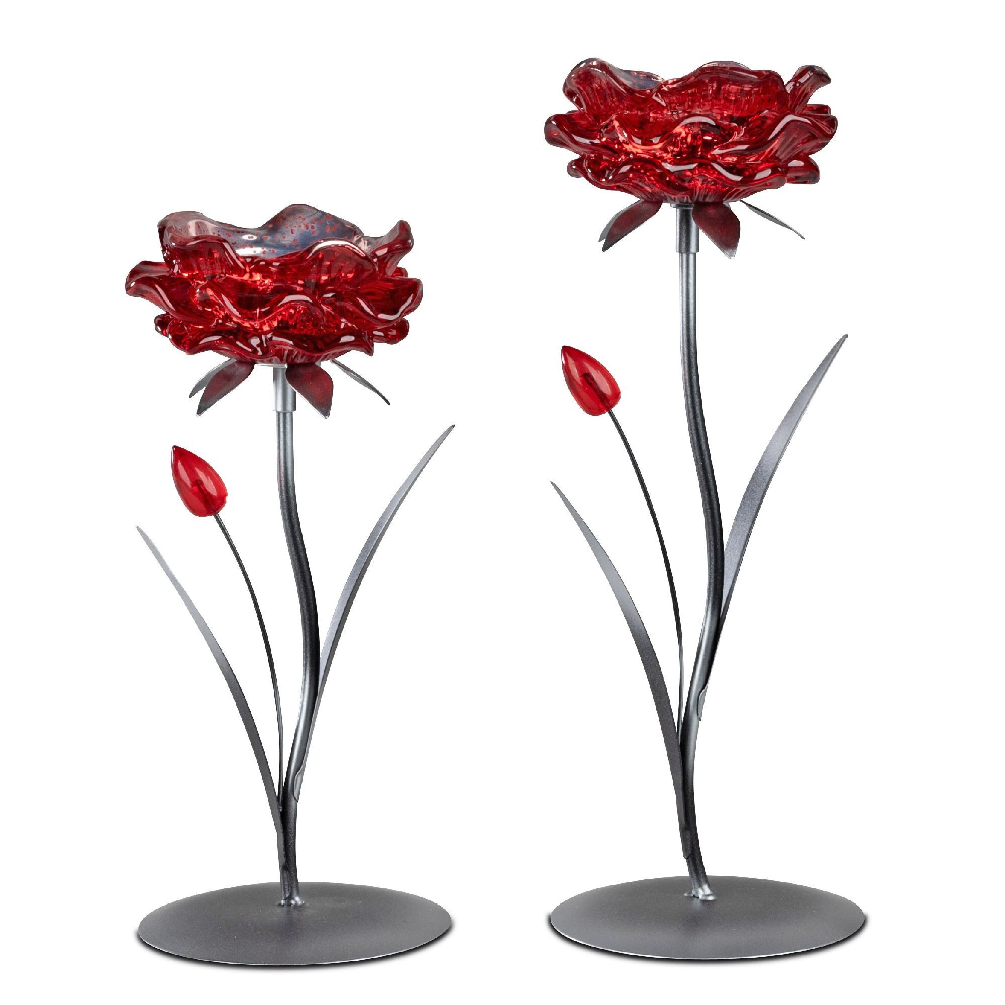 formano Настольные лампы, Farbe: Rot, Motiv: Blüte