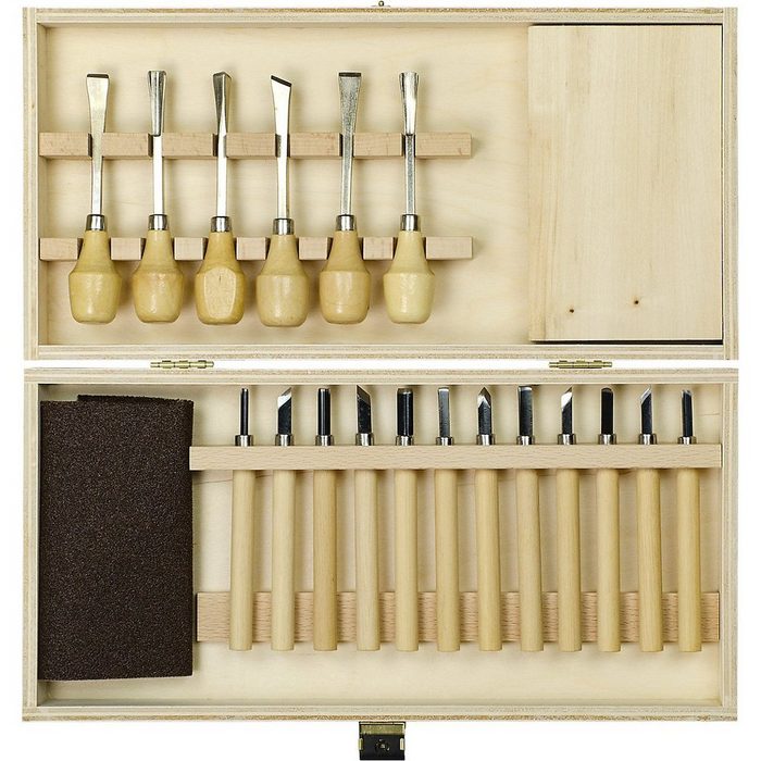Pebaro Werkzeugset Holz-Schnitzbox