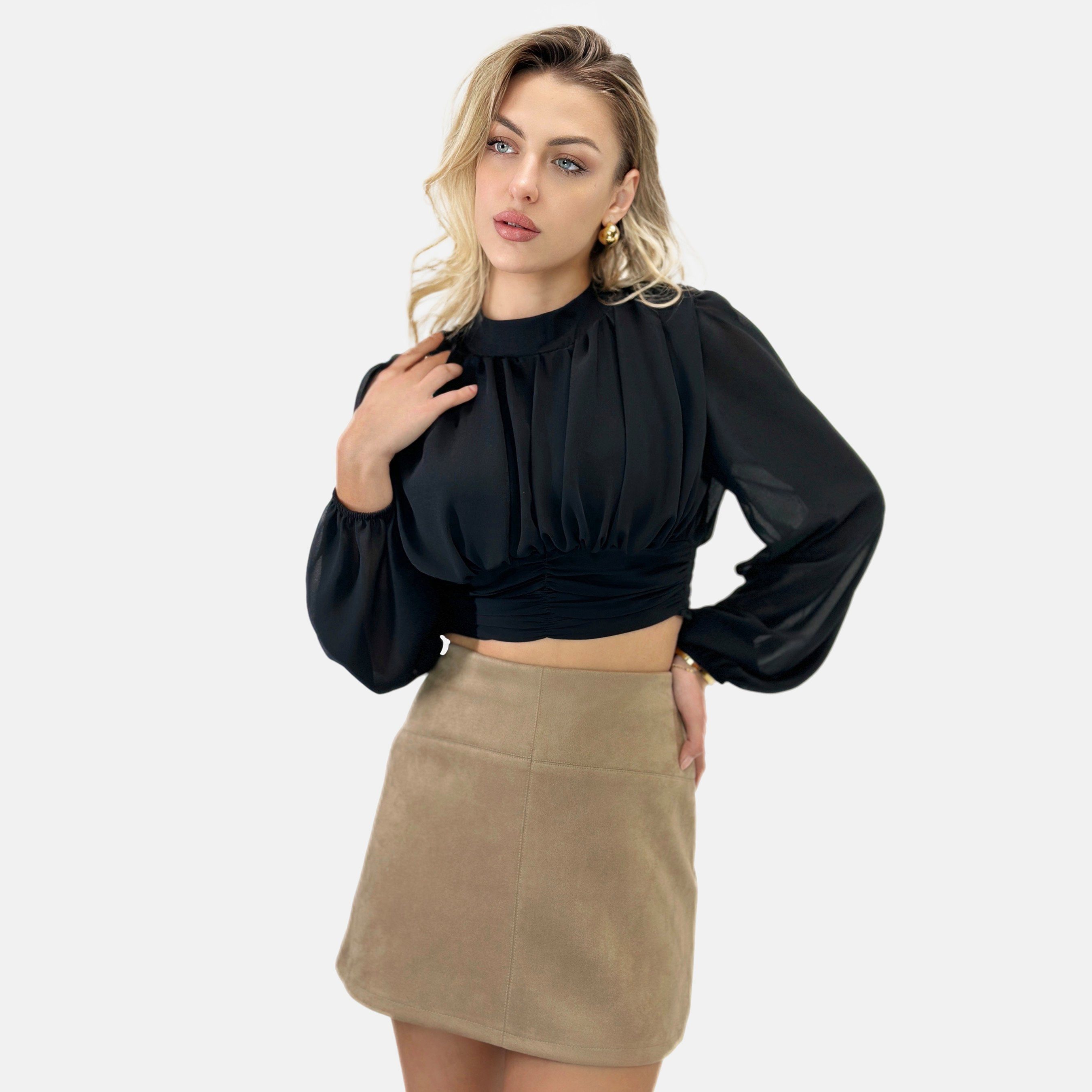 Elara Klassische Bluse Elara Damen Oberteil günstig online kaufen