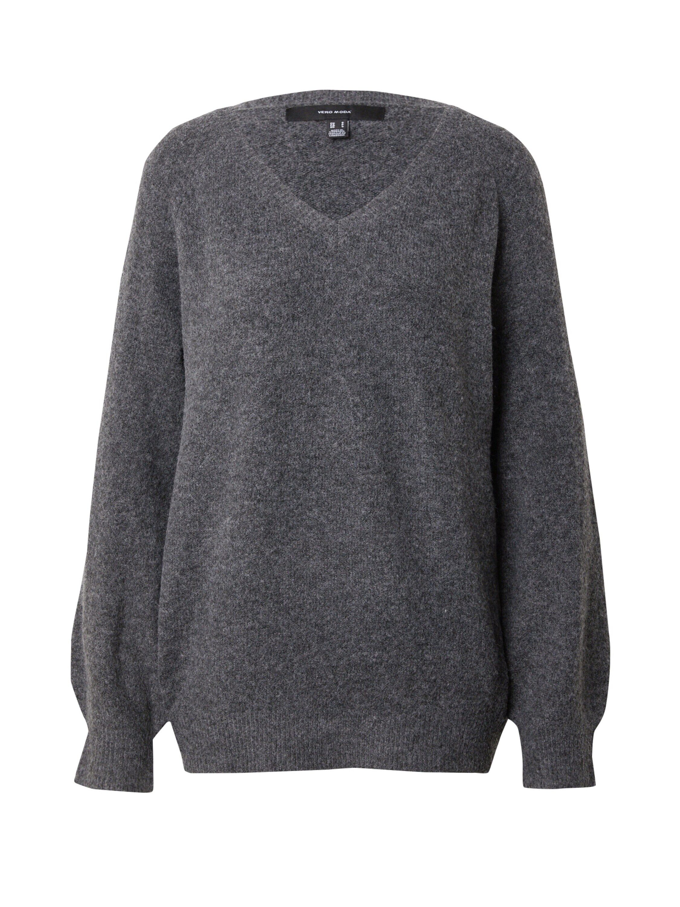 Vero Moda V-Ausschnitt-Pullover VMLEAF (1-tlg) Plain/ohne Details