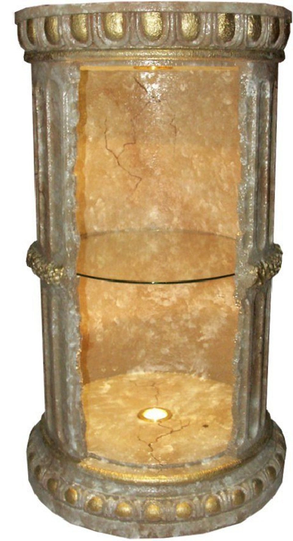 Xlmoebel Vitrine Riesige Griechische Säule im Antikstil Design - Luxuriöse Stütze (Buchstütze Bar Kunststoff 102 cm Höhe) Hergestellt in Europa