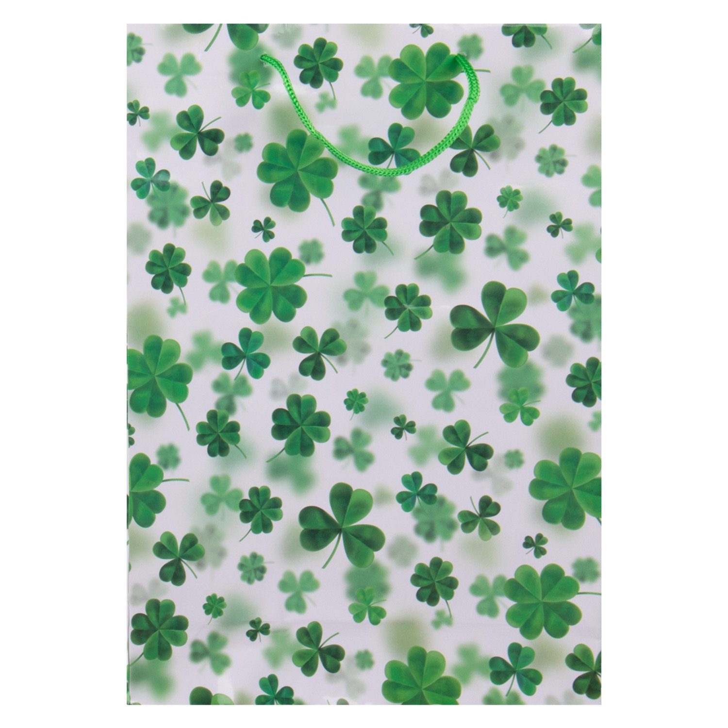 Idena Tragetasche Idena Geschenkt. FSC-Mix Glücksklee, L 35x25x8cm günstig online kaufen